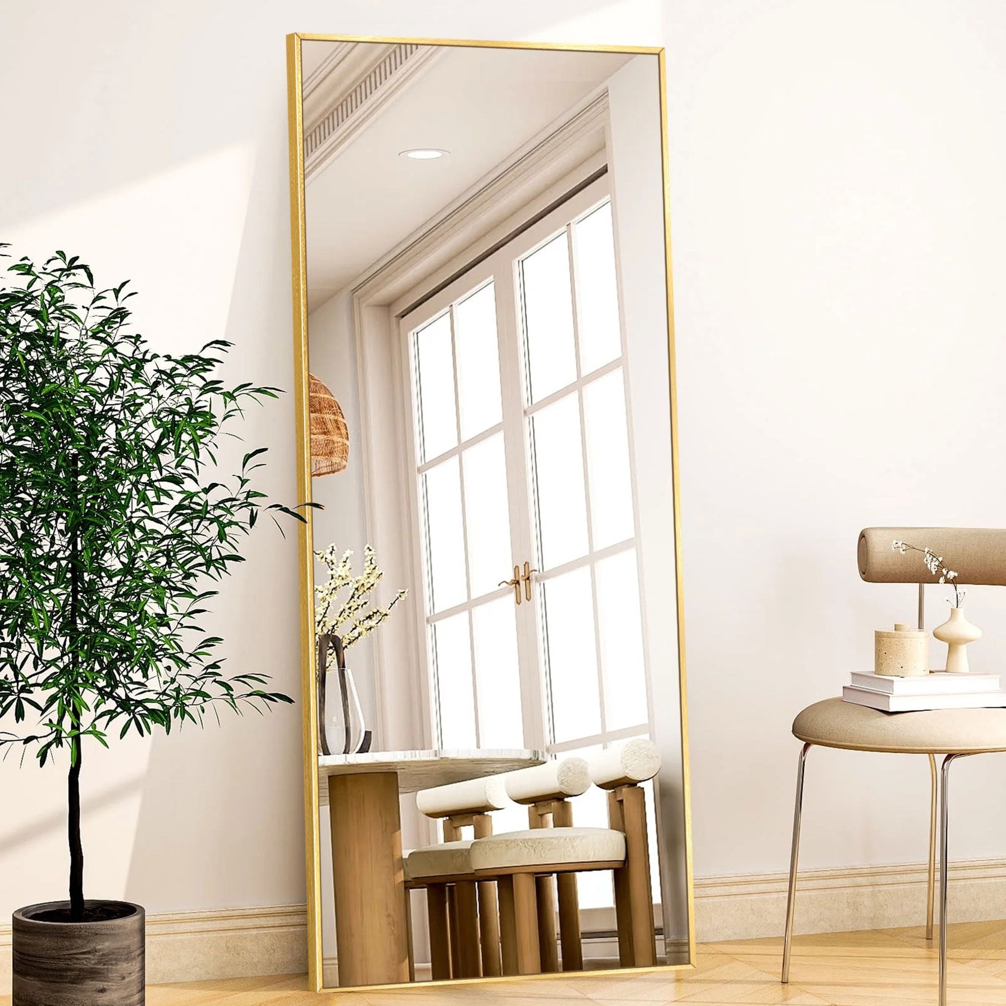 Modern Full Length Floor Mirror Freestanding Mirror