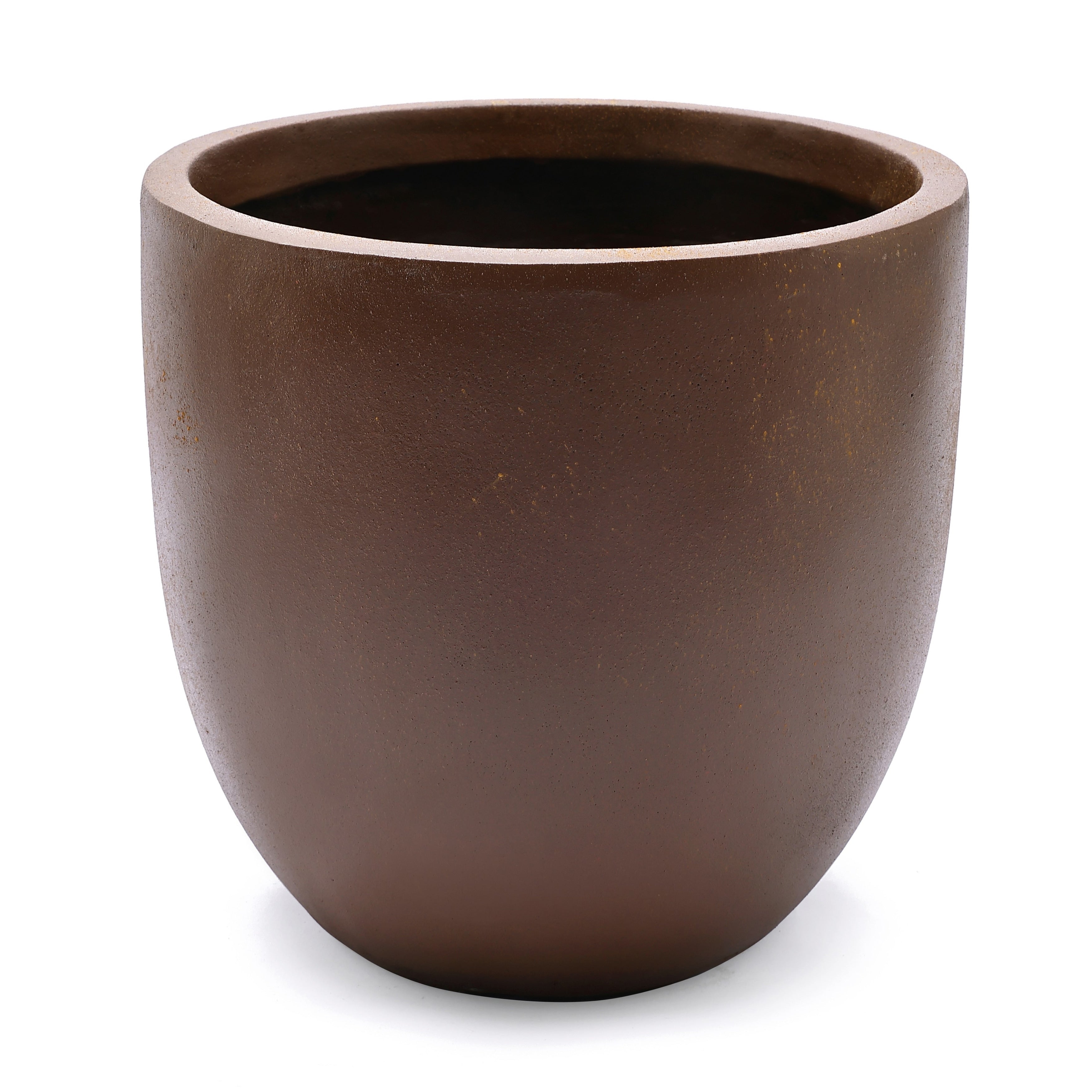 Tapered Round MgO Planter, Indoor and Outdoor