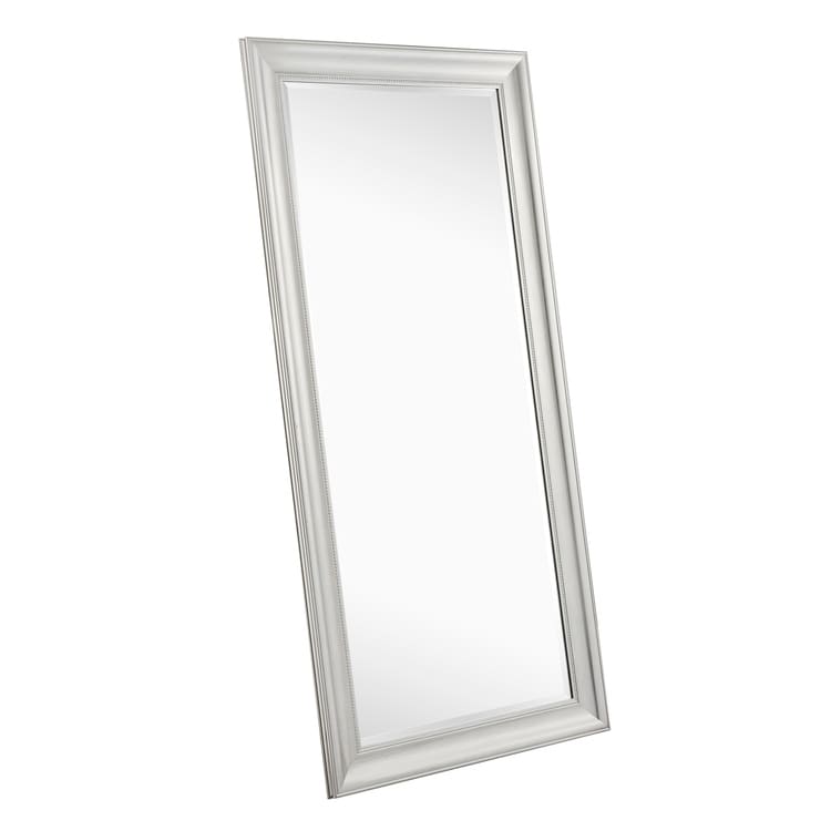 Tall Beaded Full-Length Mirror - Oversized Full Body Mirror, Free Standing or Wall Mounted