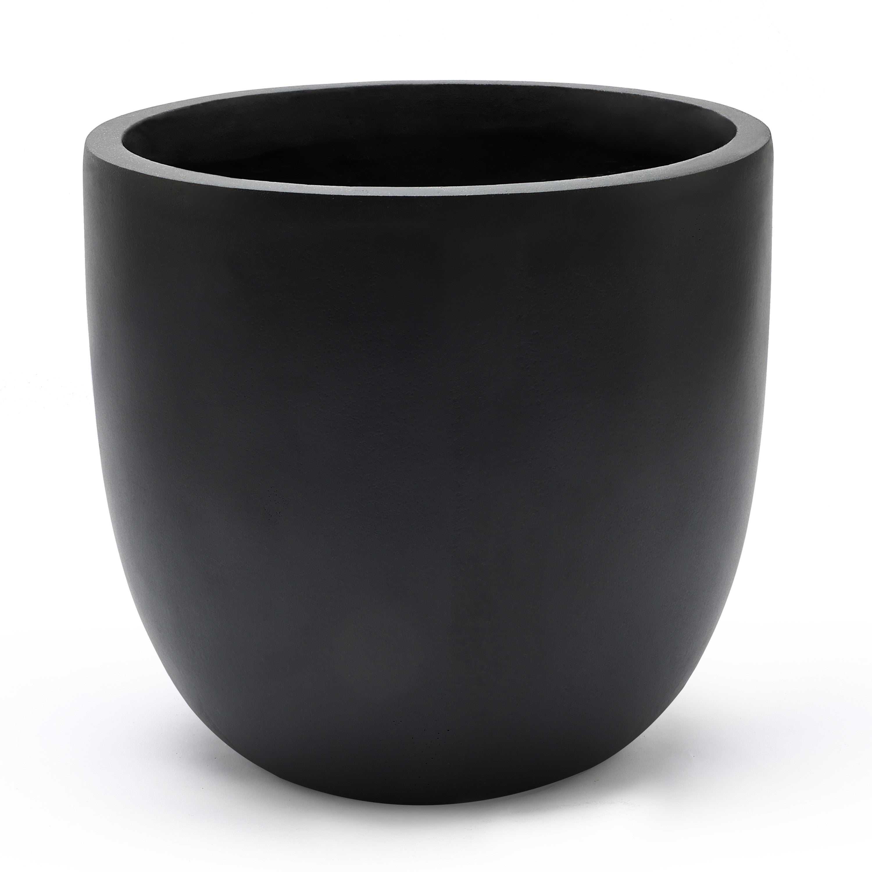 Tapered Round MgO Planter, Indoor and Outdoor