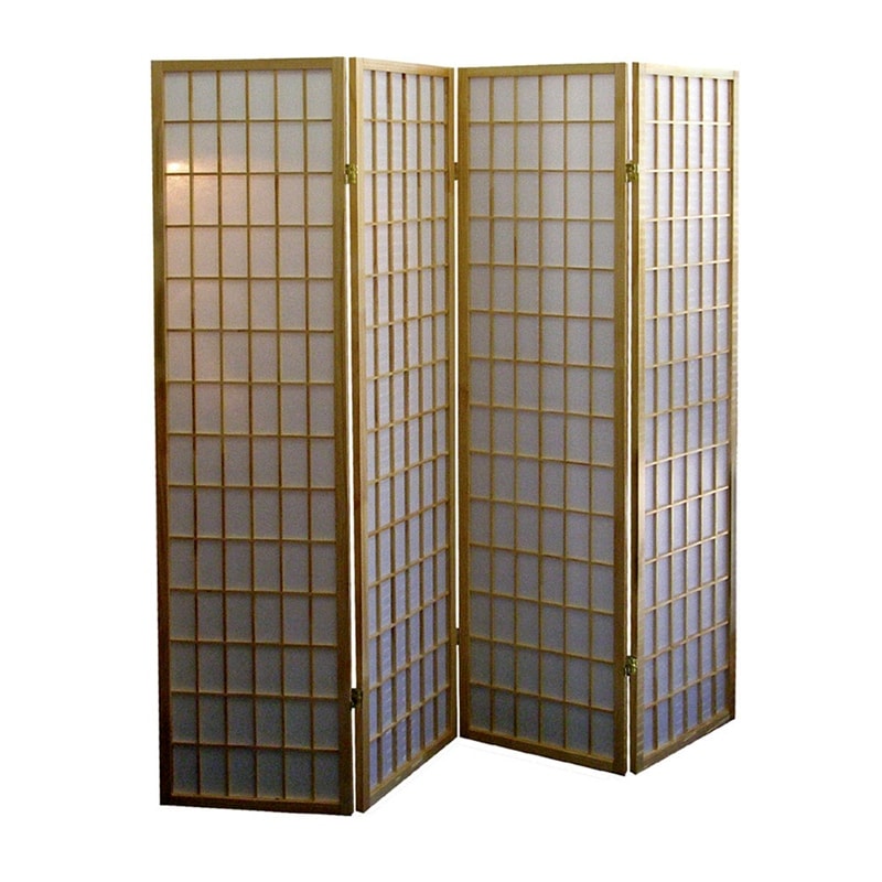 Multi Panel Natural Room Divider