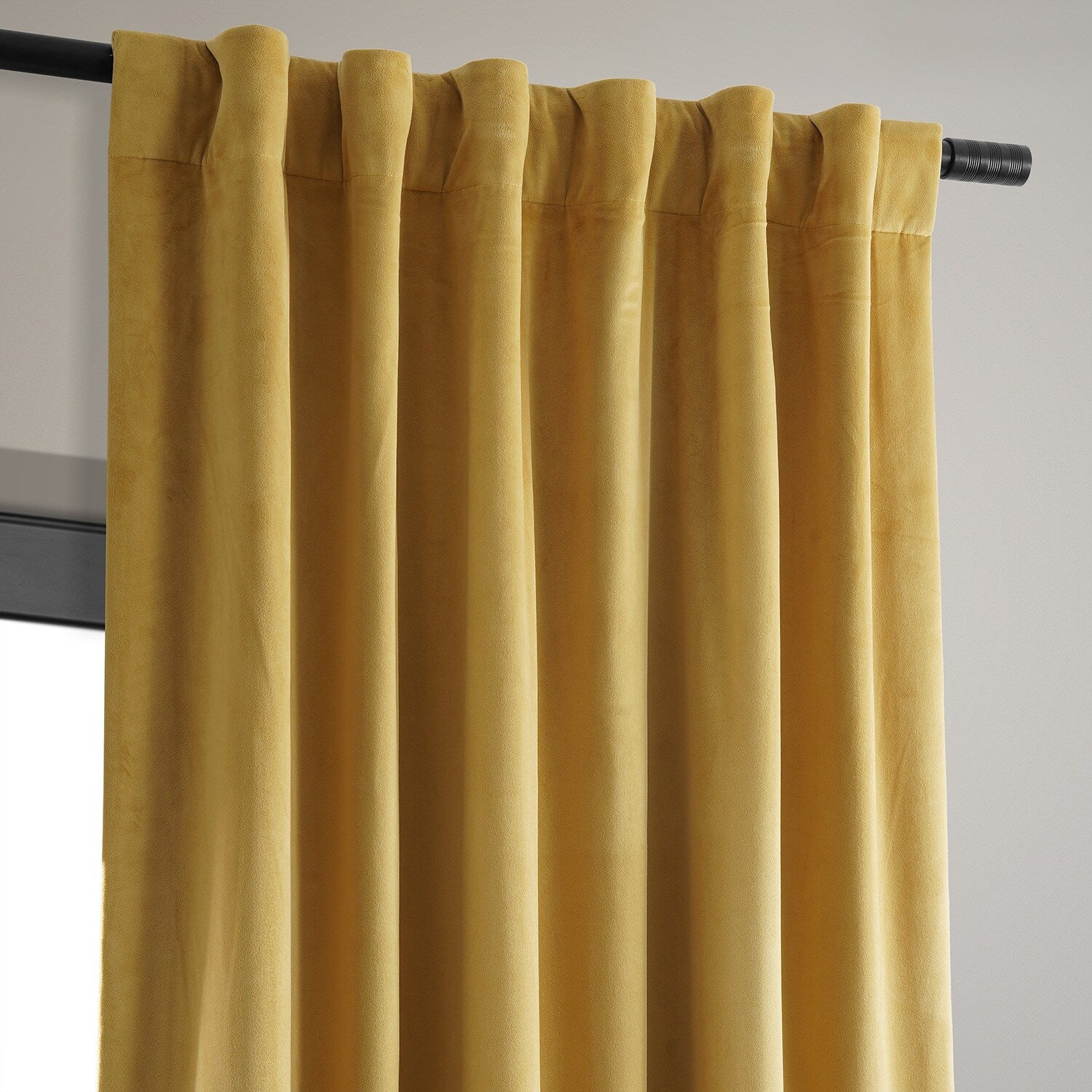 Exclusive Fabrics Signature Blackout Velvet Curtain (1 Panel)