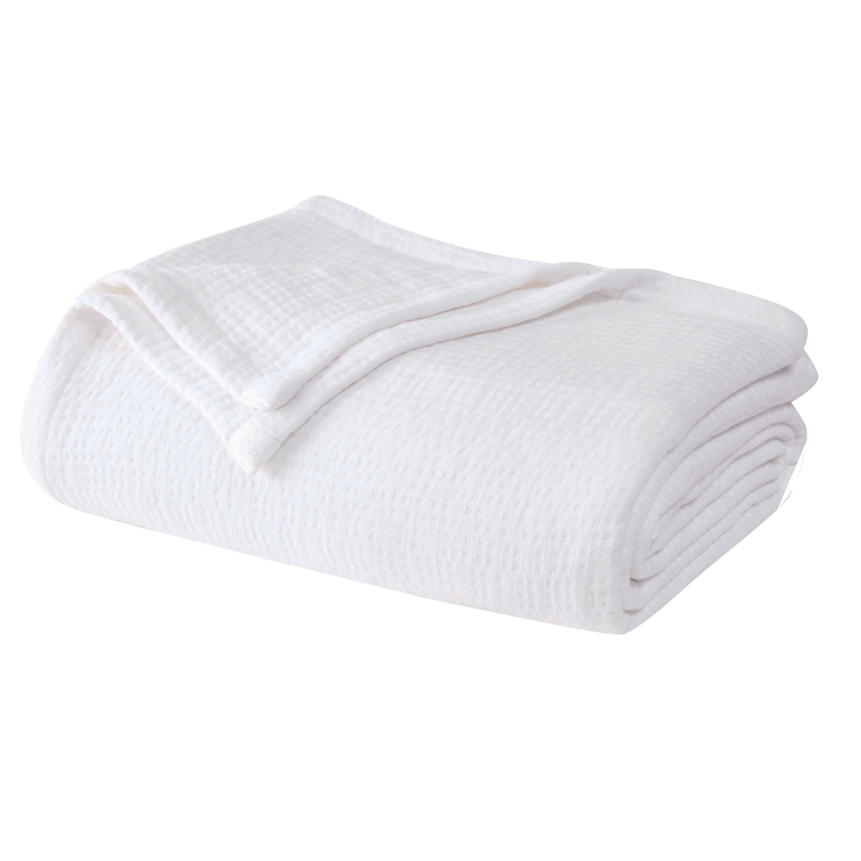 Truly Soft Matelasse Organic Blanket