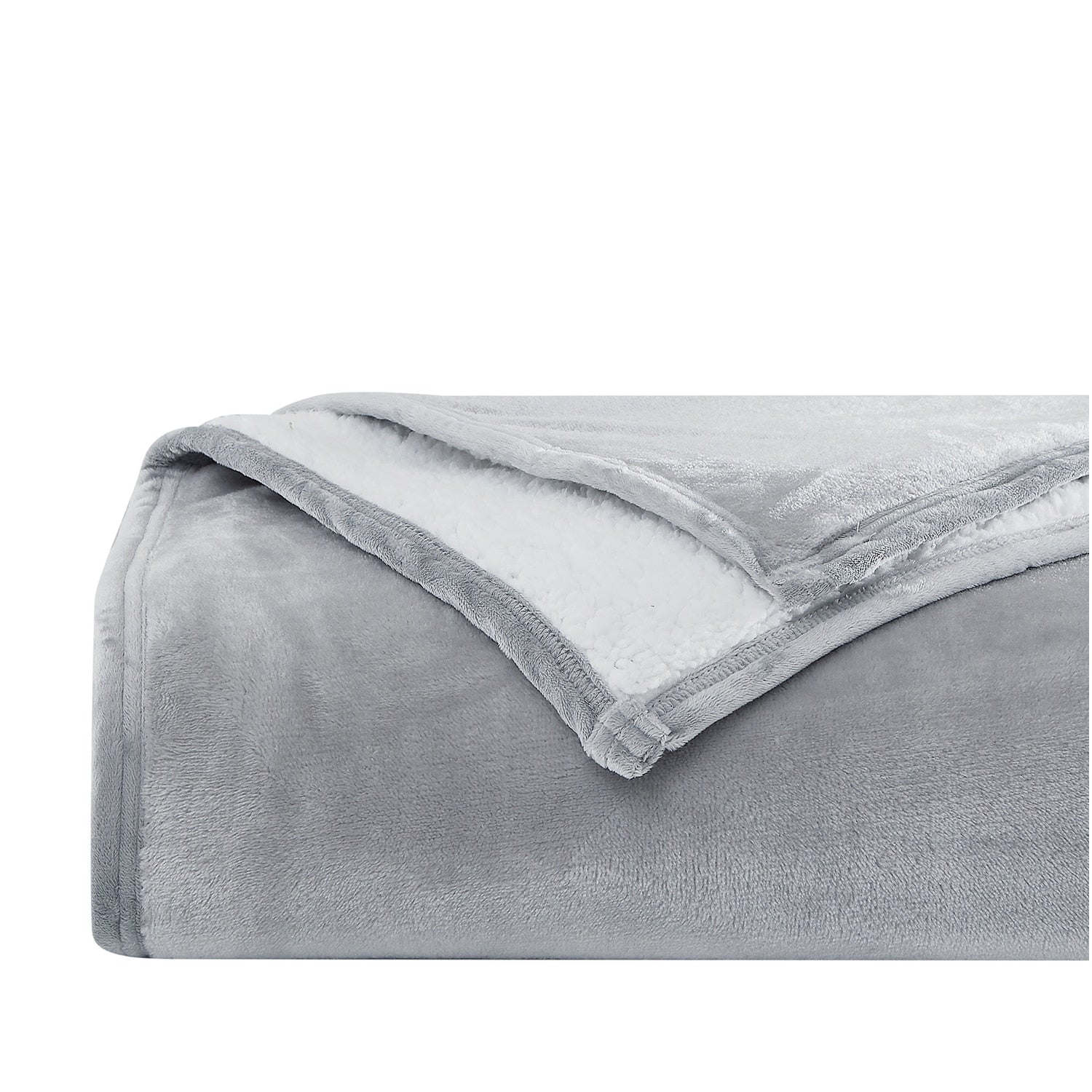 Southshore Fine Linens Reversible Sherpa Fleece Blanket