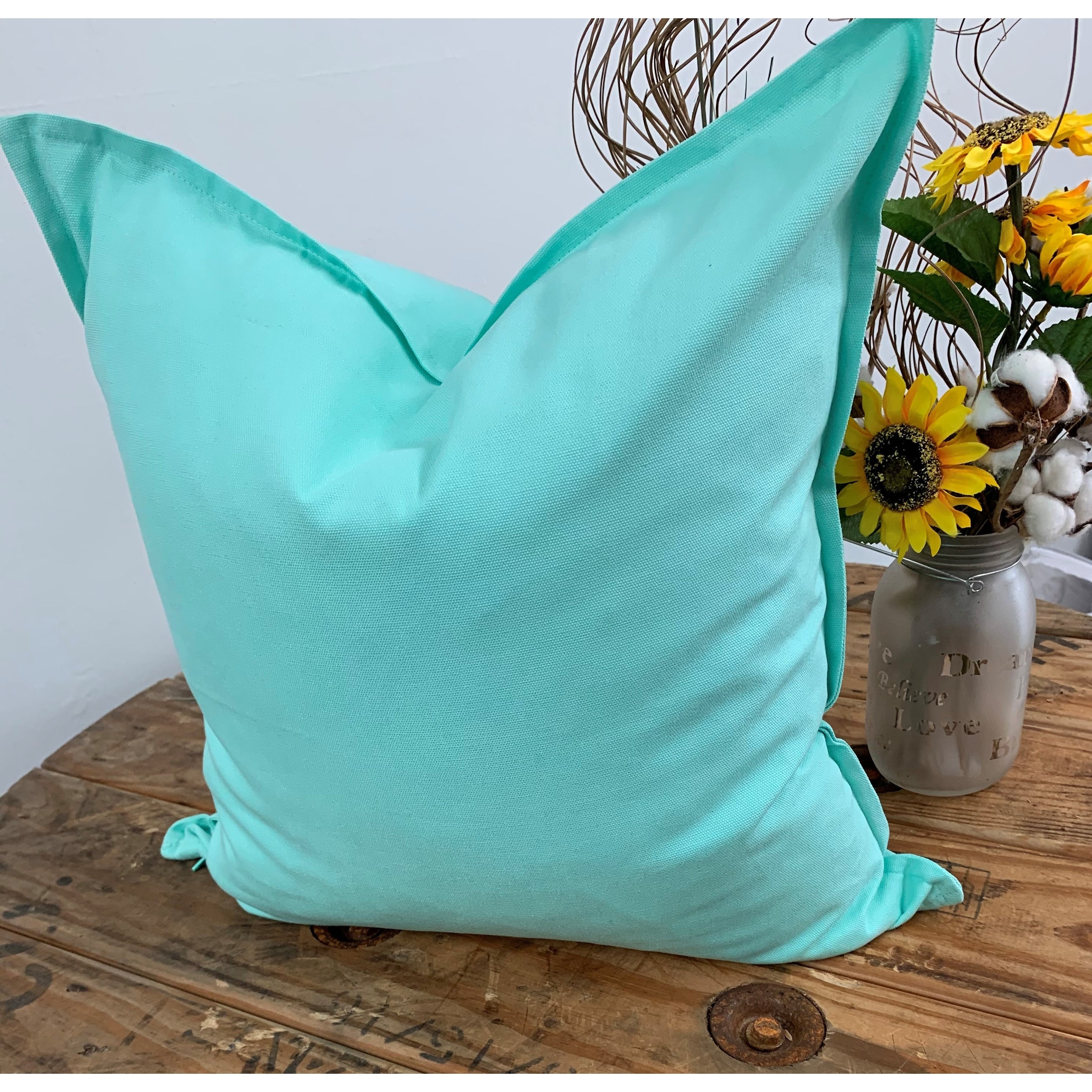 Solid Cotton Pillow