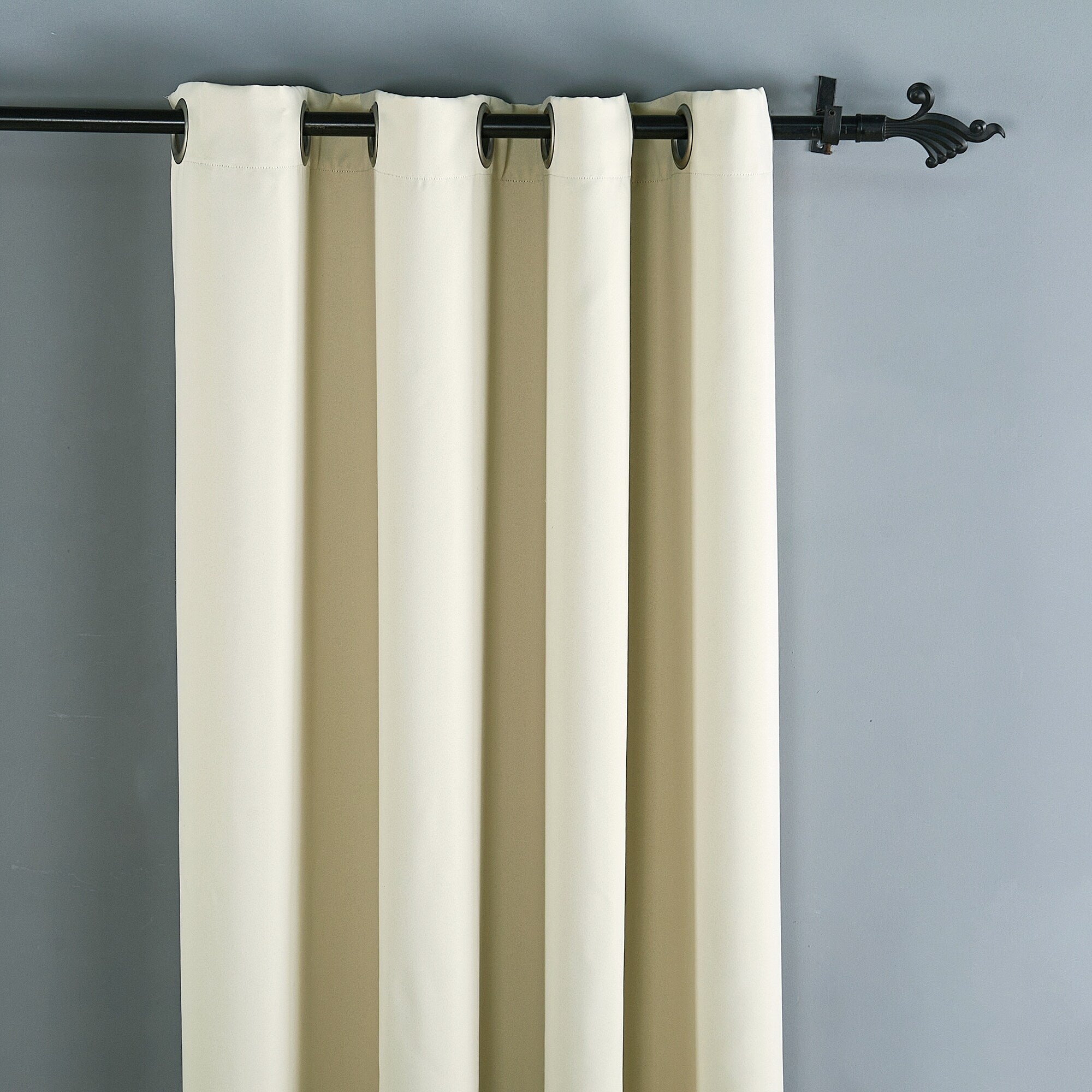 Blackout Window Panel Curtain Set (2 Panels and 2 matching Tie Backs)