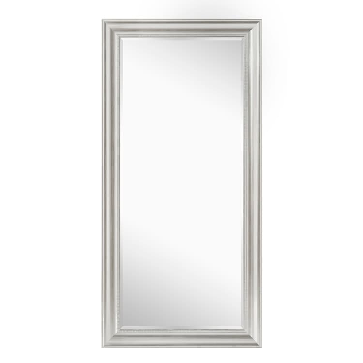 Tall Beaded Full-Length Mirror - Oversized Full Body Mirror, Free Standing or Wall Mounted