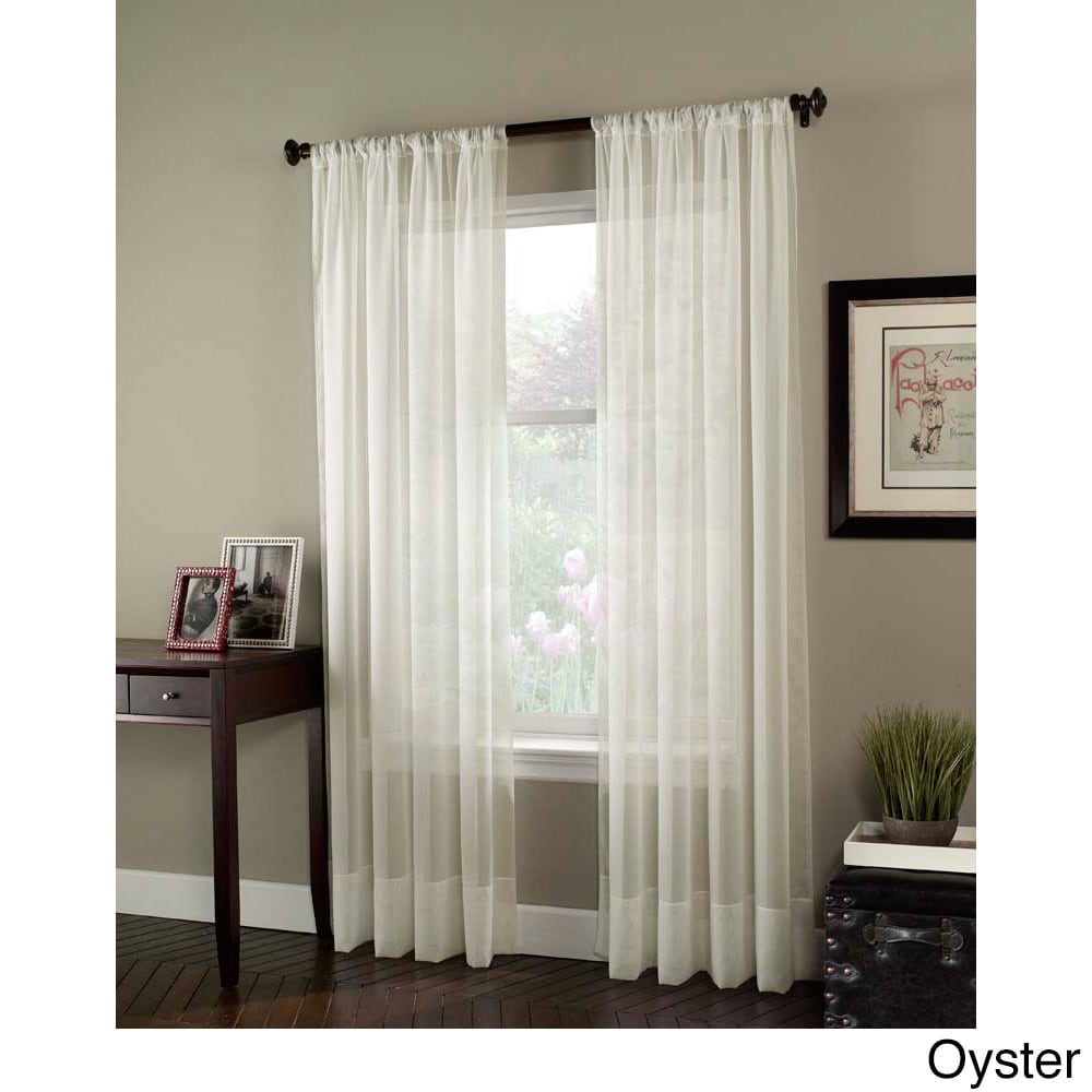 Soho Voile Lightweight Sheer Curtain Panel