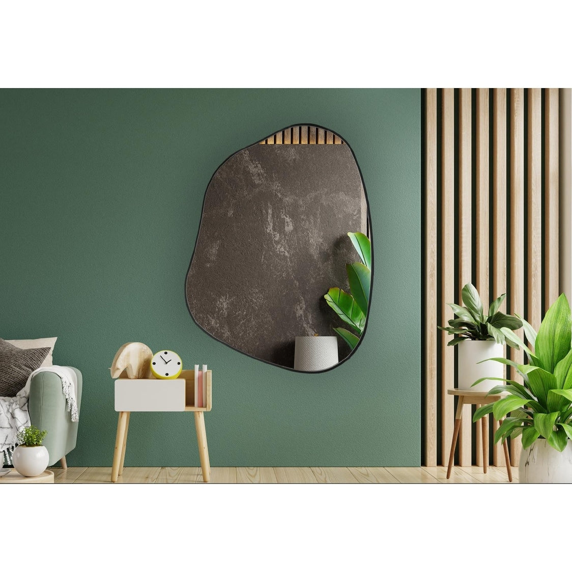 Asymmetrical Mirror,Decorative Irregular Mirror