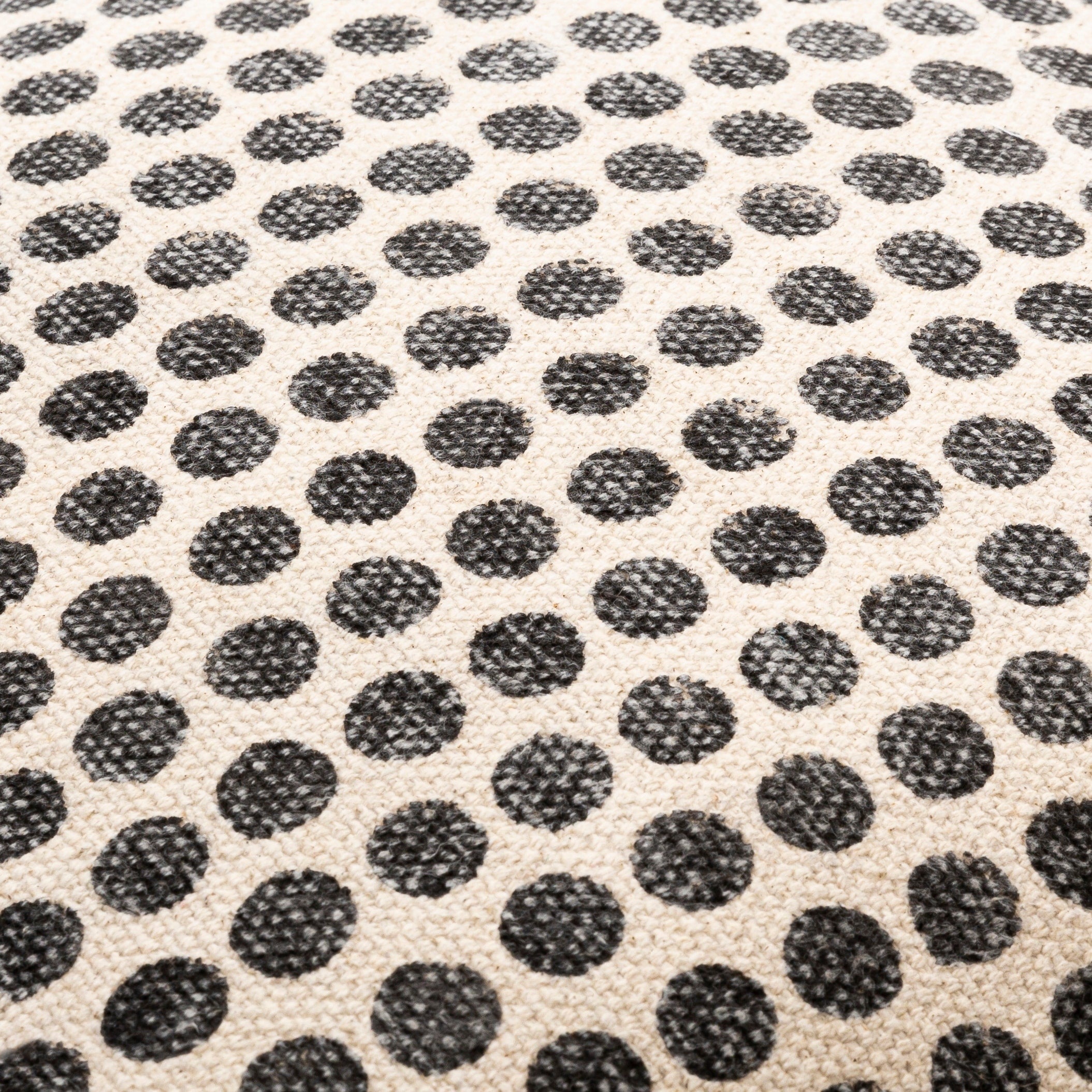 Faizah Block Print Dotted Cotton Throw Pillow