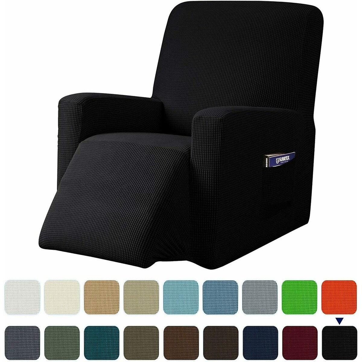 Subrtex Stretch Recliner Silpcover Jacquard Lazy Boy Chair Covers