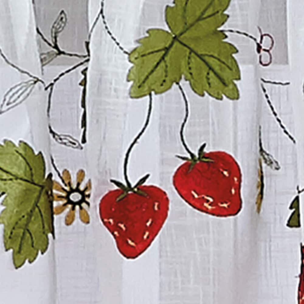 Strawberry Garden Curtain Collection