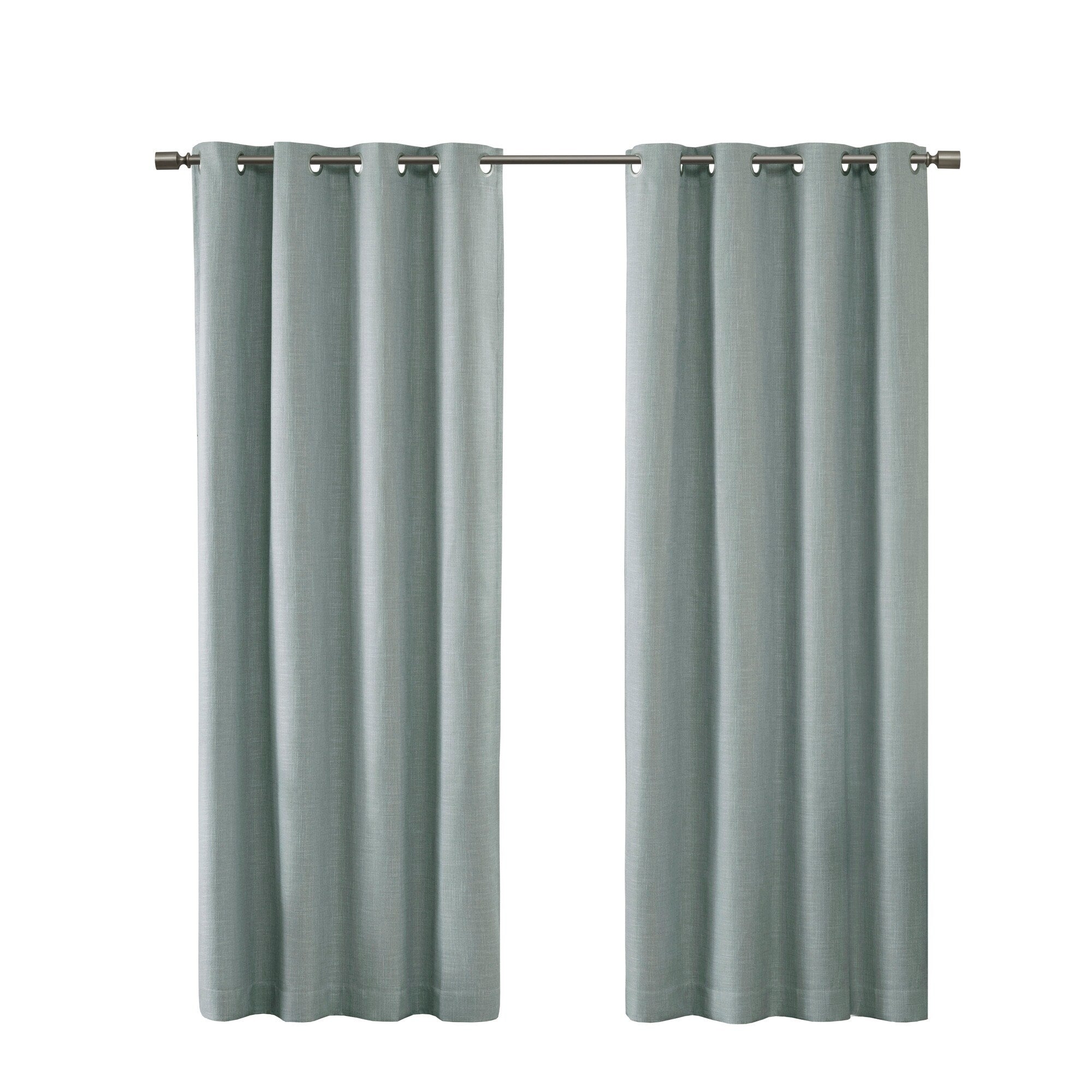 Arlie Printed Heathered Blackout Single Window Curtain Panel by SunSmart