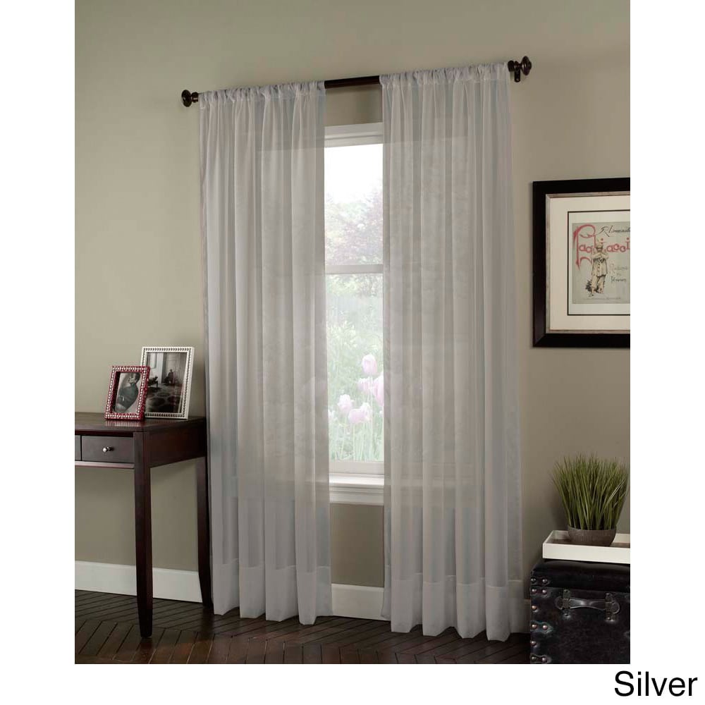 Soho Voile Lightweight Sheer Curtain Panel