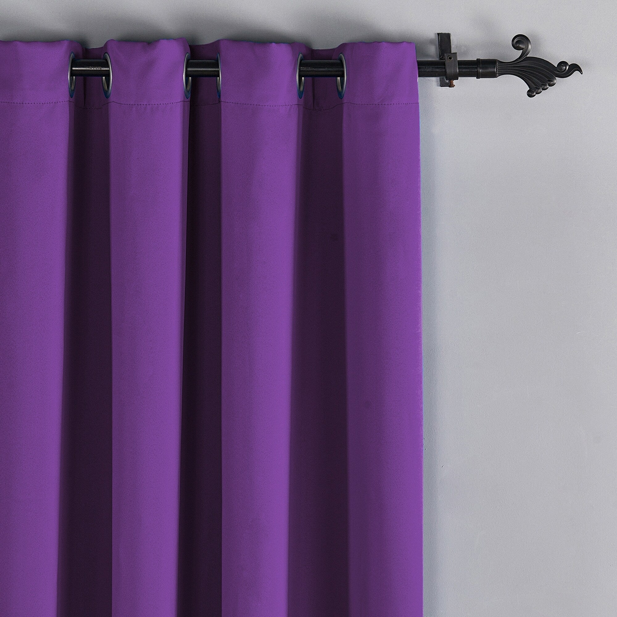 Blackout Window Panel Curtain Set (2 Panels and 2 matching Tie Backs)