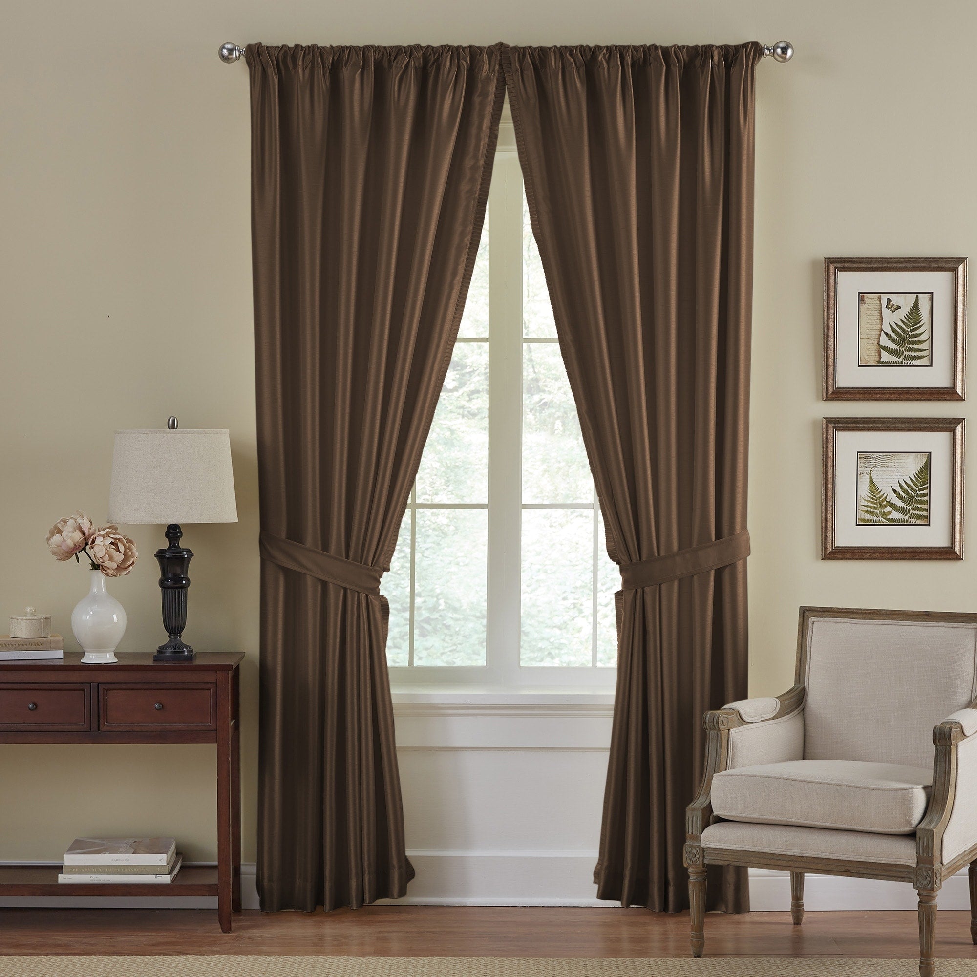 Elrene Versailles Pleated Blackout Curtain Panel