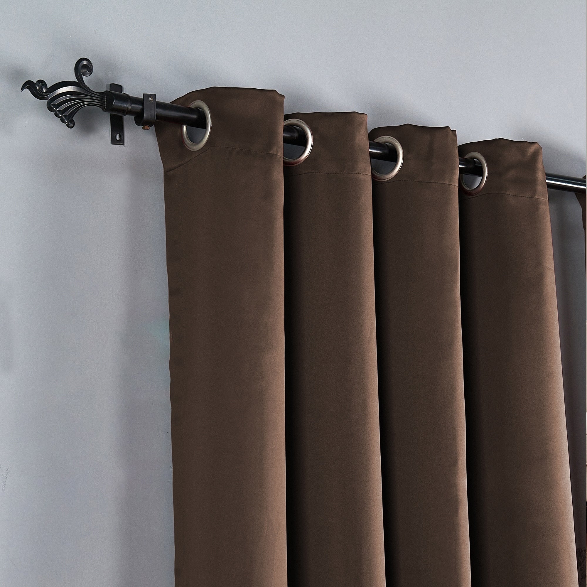 Blackout Window Panel Curtain Set (2 Panels and 2 matching Tie Backs)