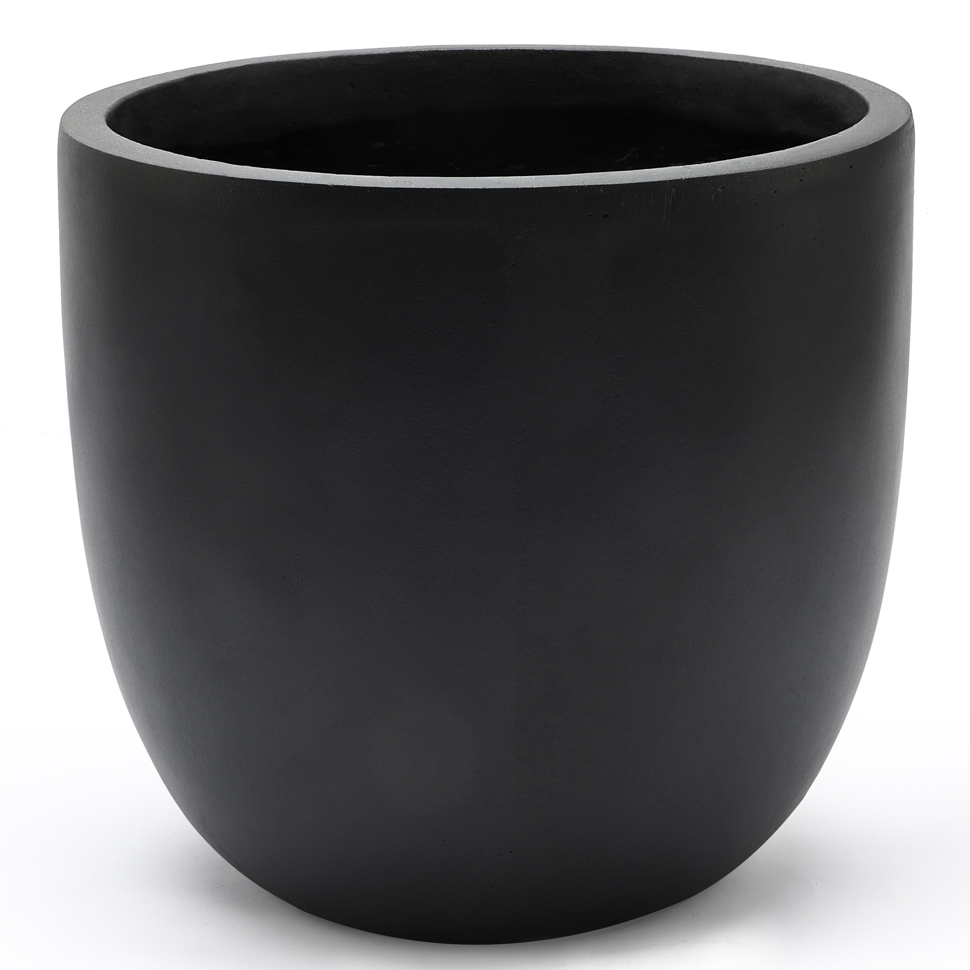 Tapered Round MgO Planter, Indoor and Outdoor