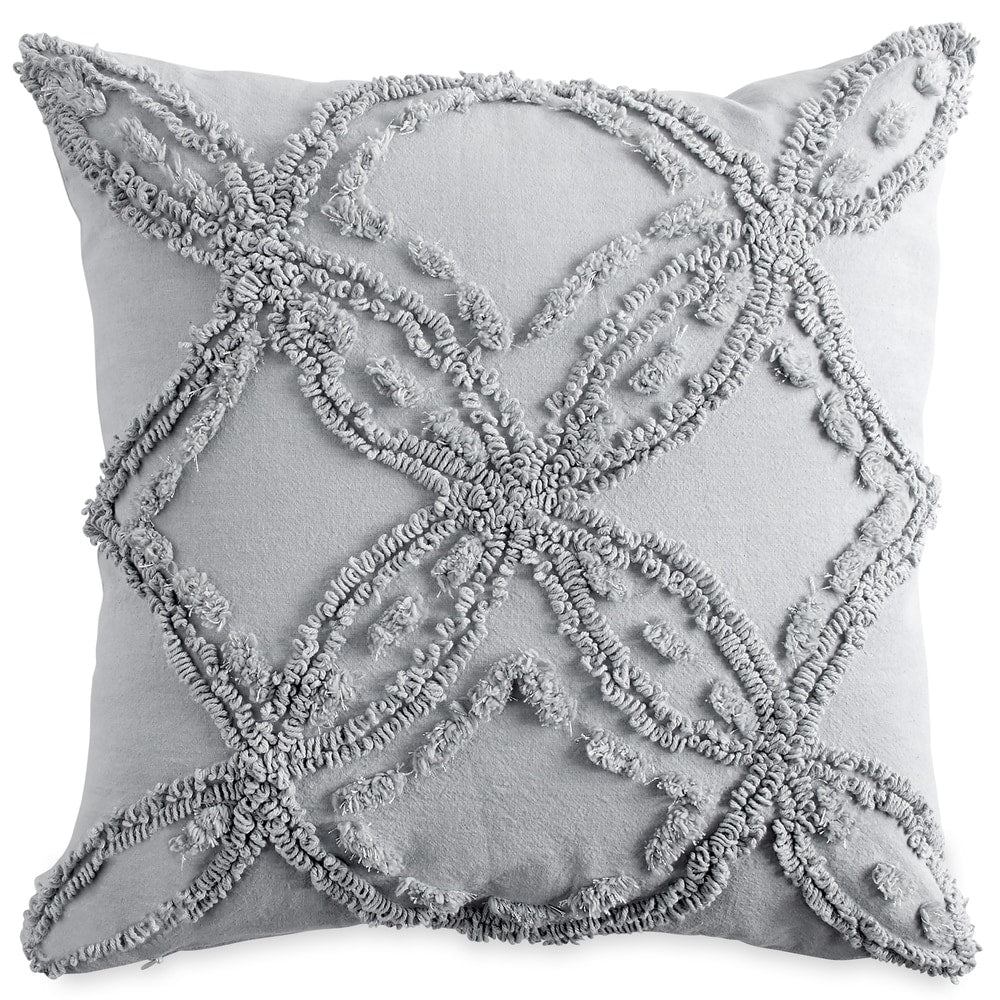 Porch & Den Roads End Metallic Textured Decorative Pillow