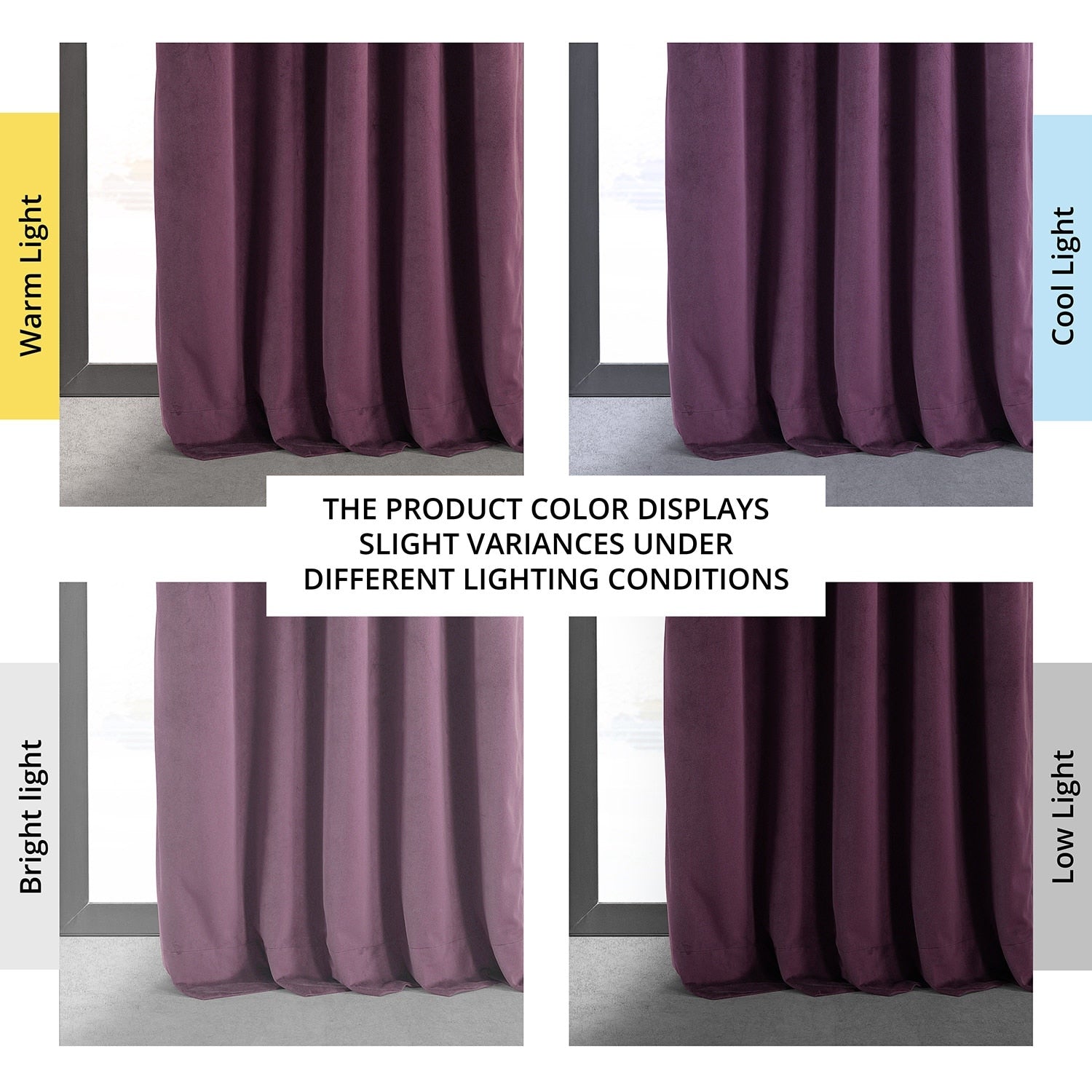 Exclusive Fabrics Signature Blackout Velvet Curtain (1 Panel)