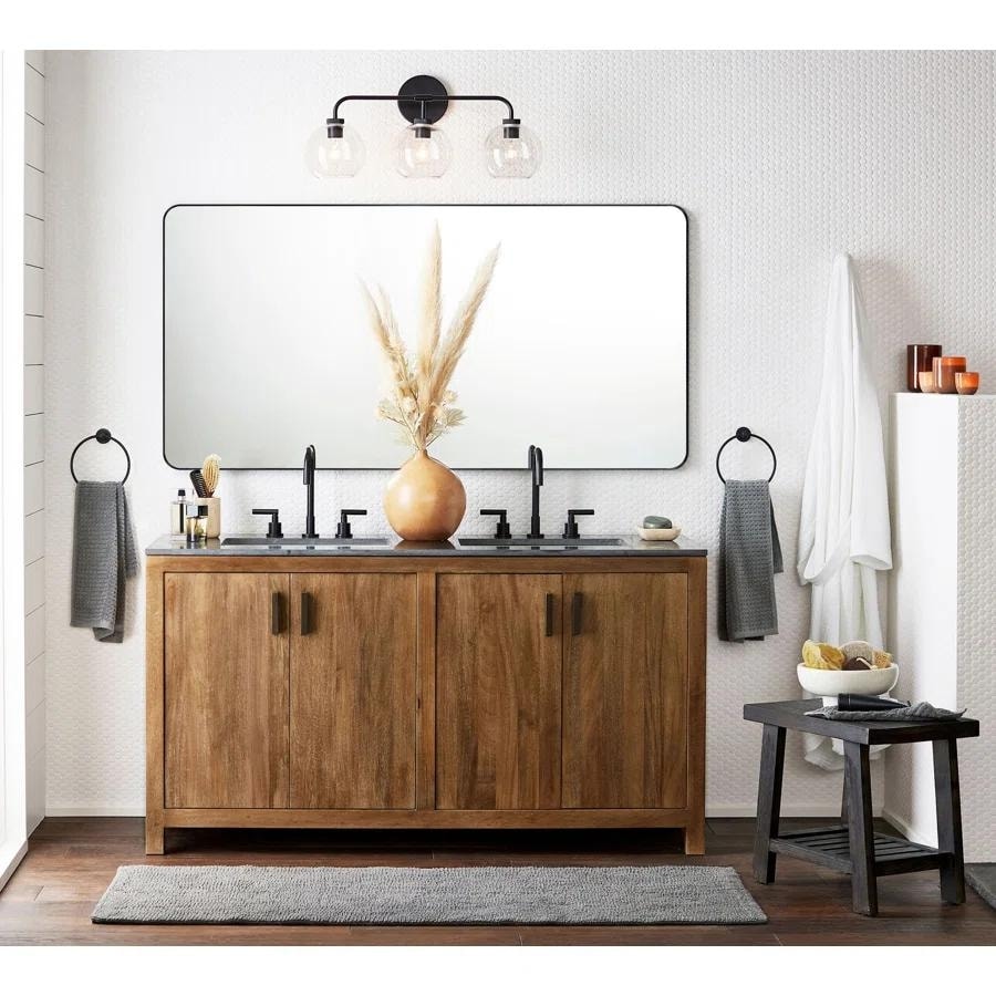 TEHOME Kengston Modern & Contemporary Rectangular Bathroom Vanity Mirror