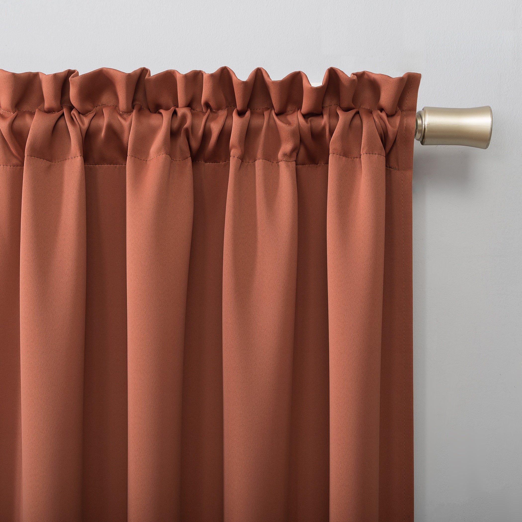 Sun Zero Hayden Energy Saving Blackout Rod Pocket 1-Piece Curtain Panel, Single Panel