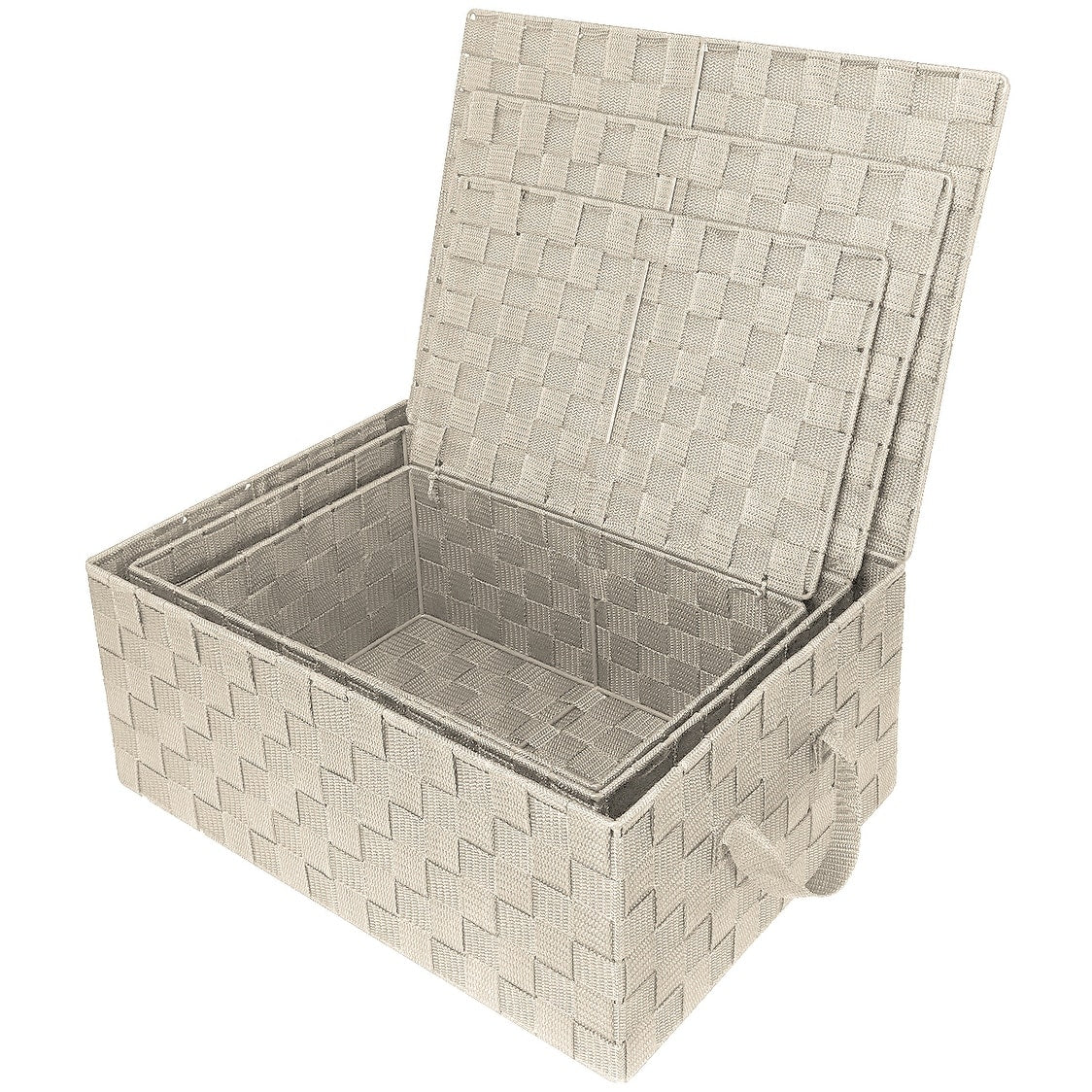 Woven Storage Basket Set - N/A