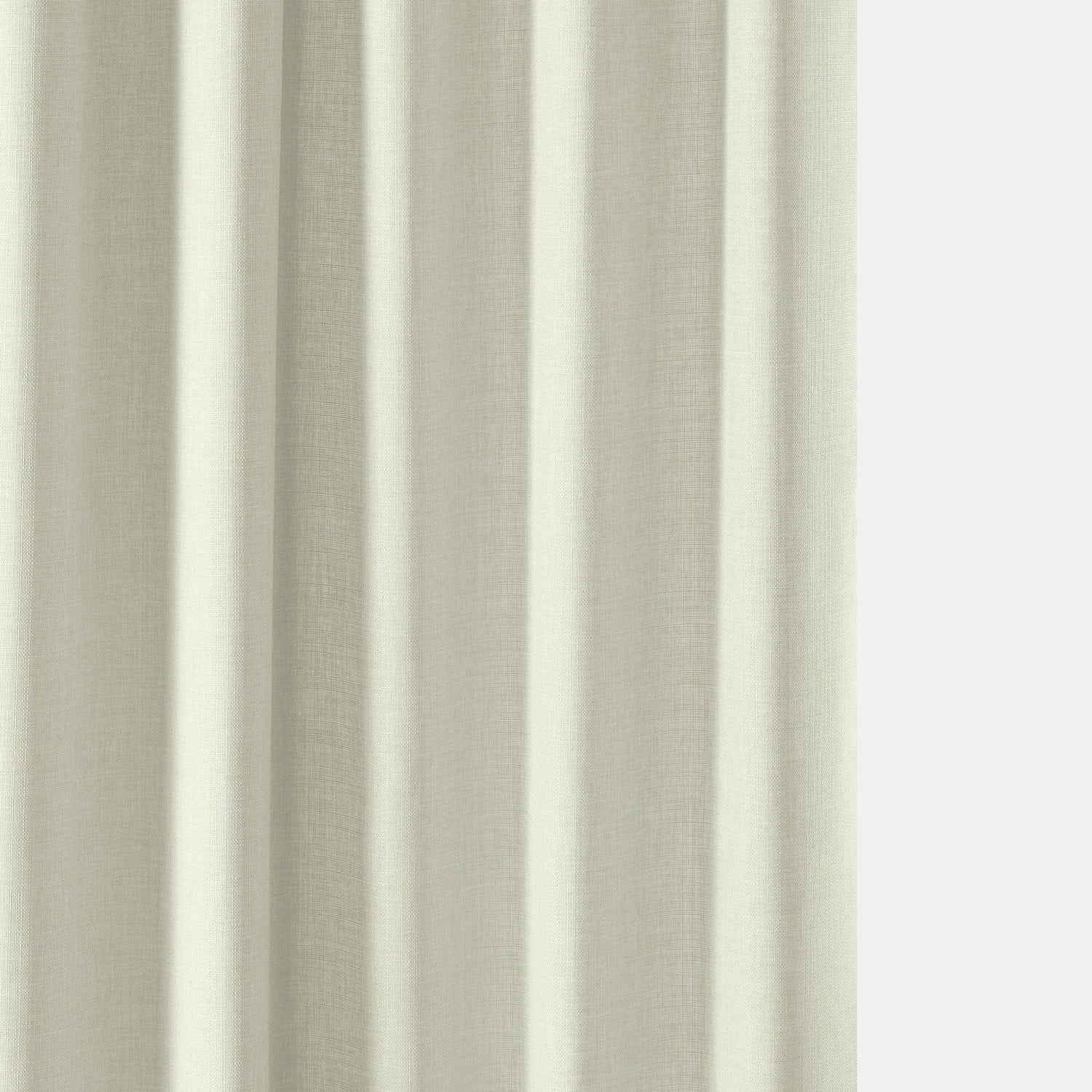 Exclusive Fabrics Italian Faux Linen Room Darkening Curtains for Bedroom & Living Room Curtains - Single Panel Window Curtains