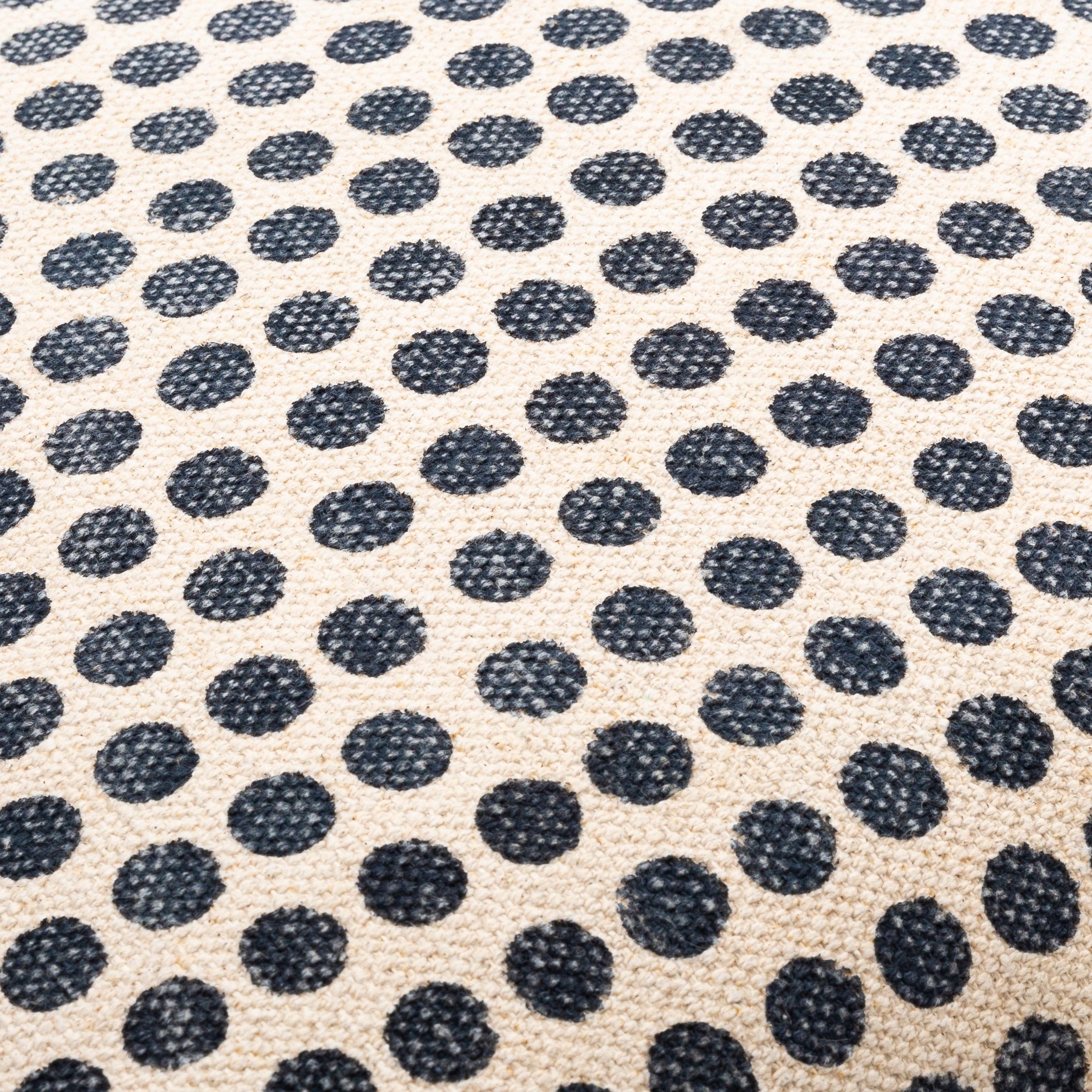 Faizah Block Print Dotted Cotton Throw Pillow