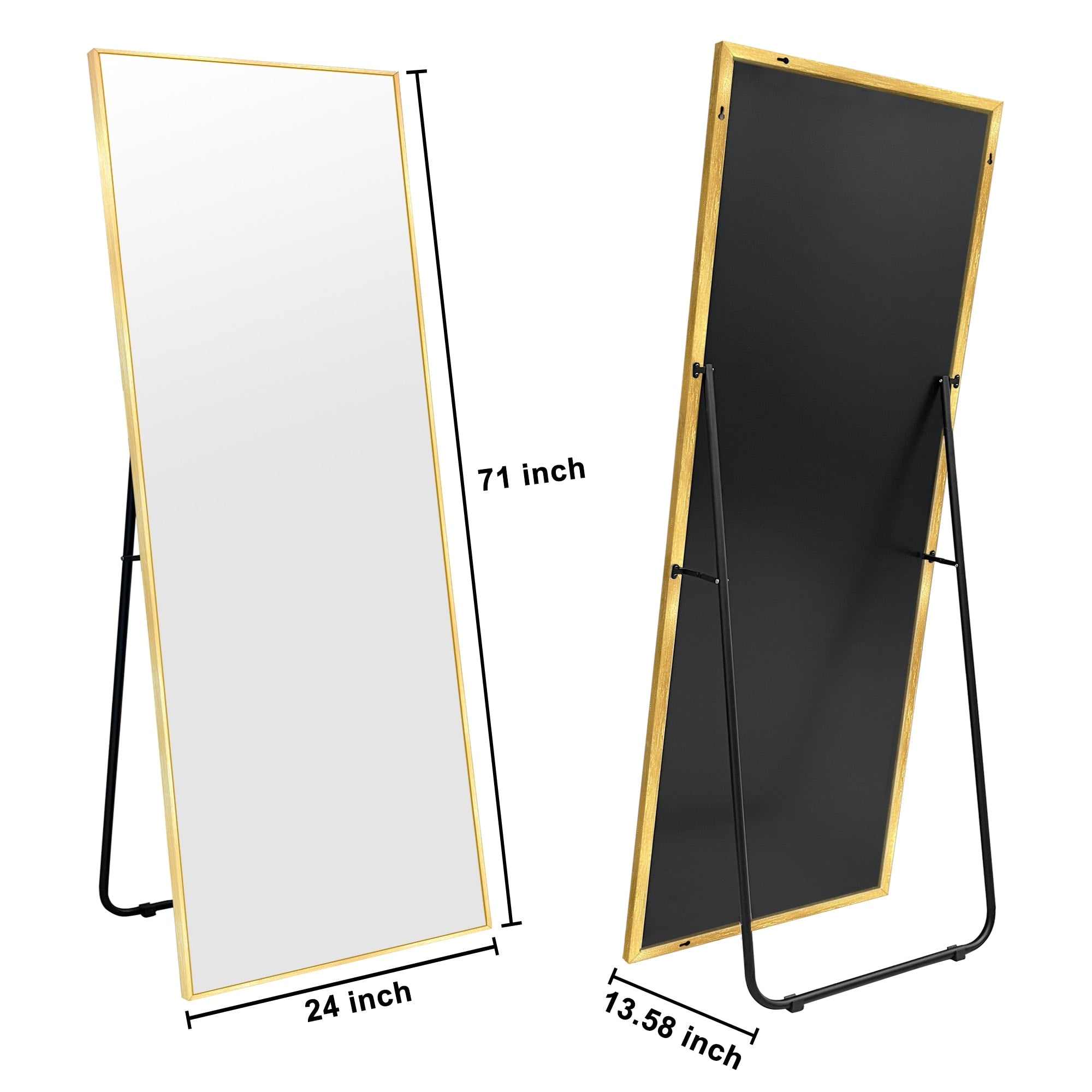 Modern Full Length Floor Mirror Freestanding Mirror