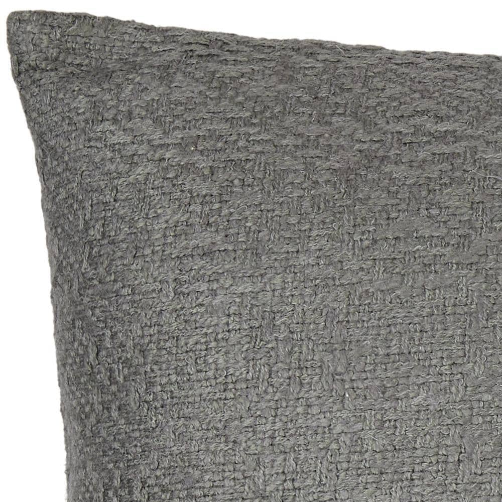 Ian Modern Solid Color Cotton Linen Throw Pillow