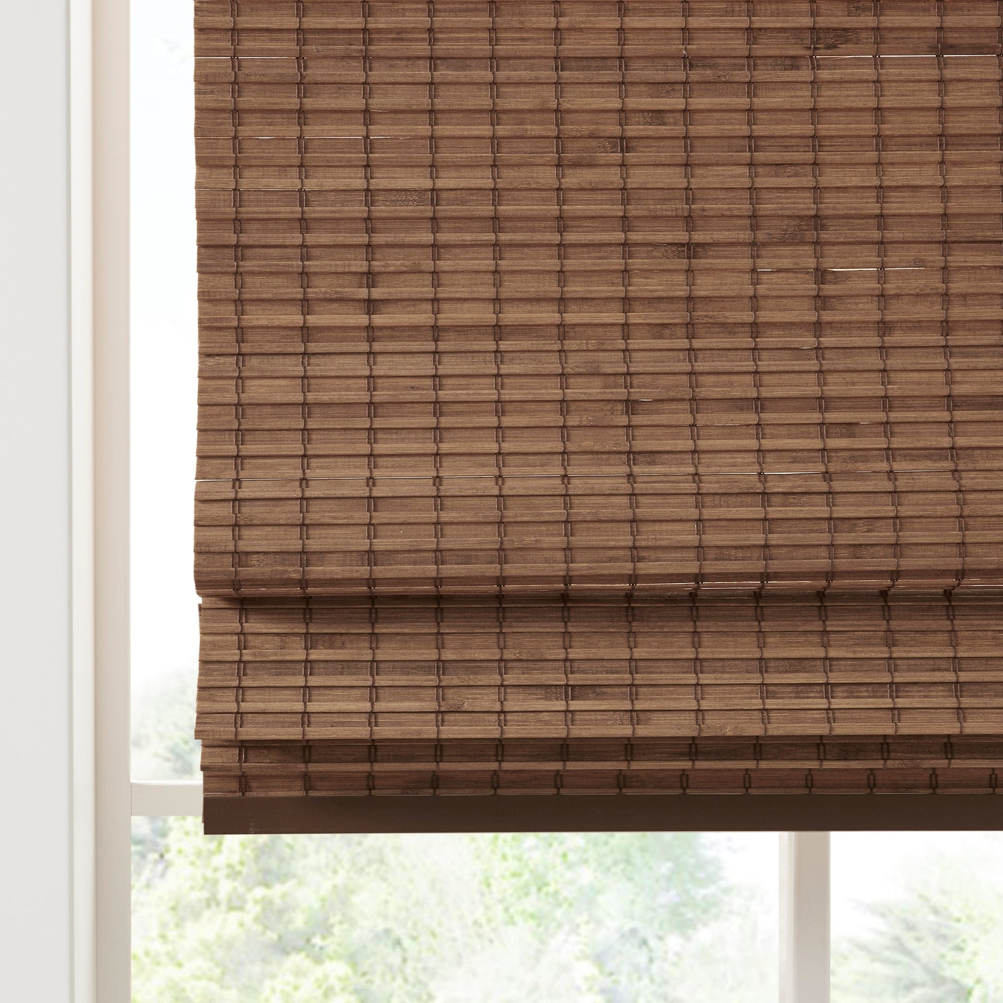 Madison Park Lyndon Bamboo Light Filtering Roman Shade