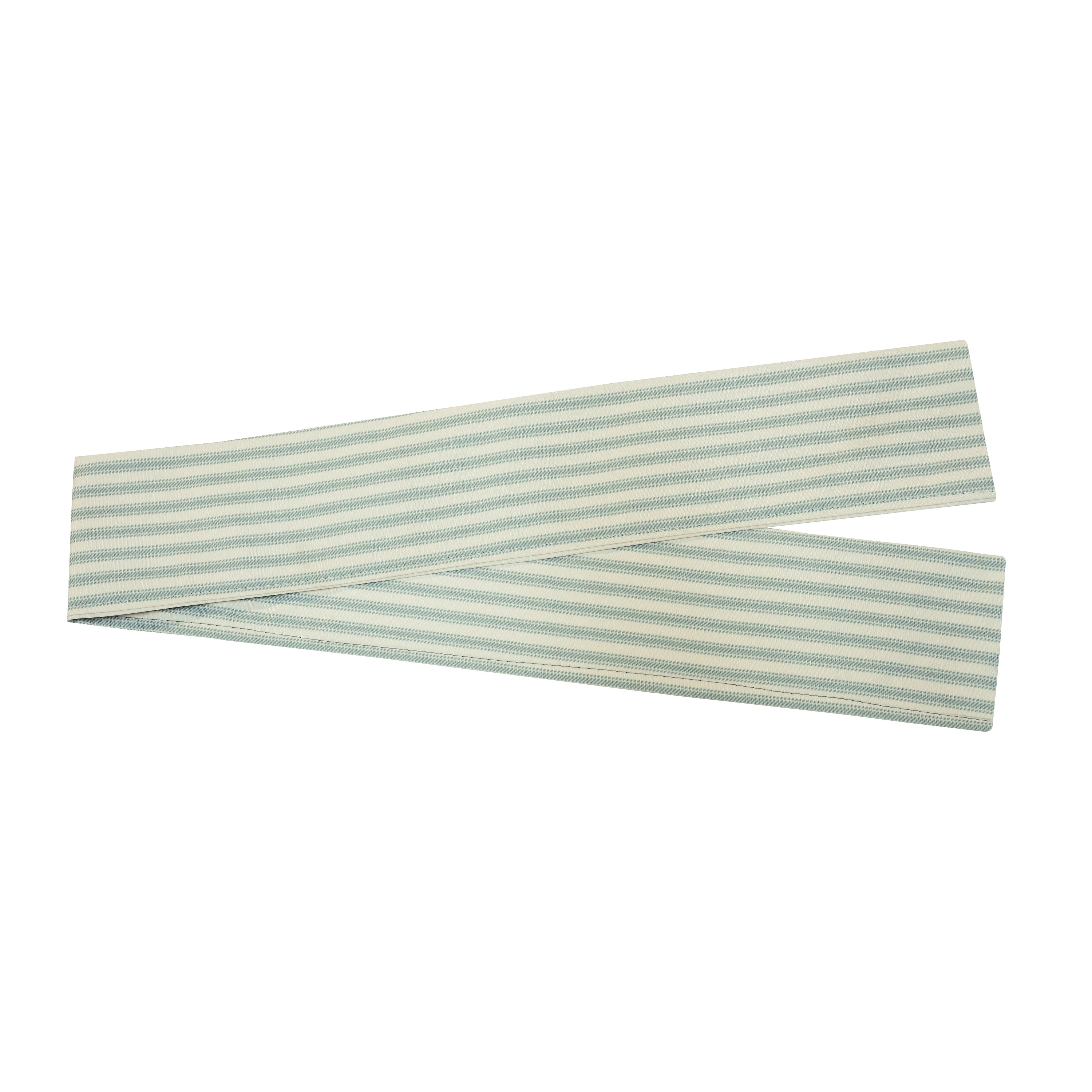 ThermaLogic Ticking Stripe Pole Top Window Curtain Panel Set