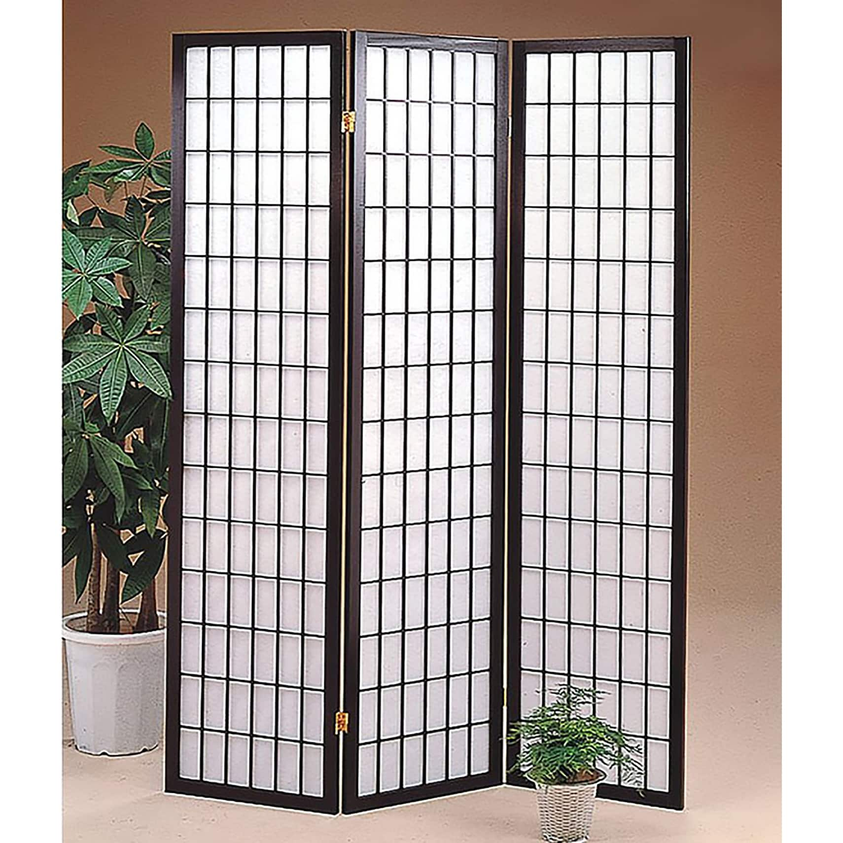 Multi Panel Natural Room Divider