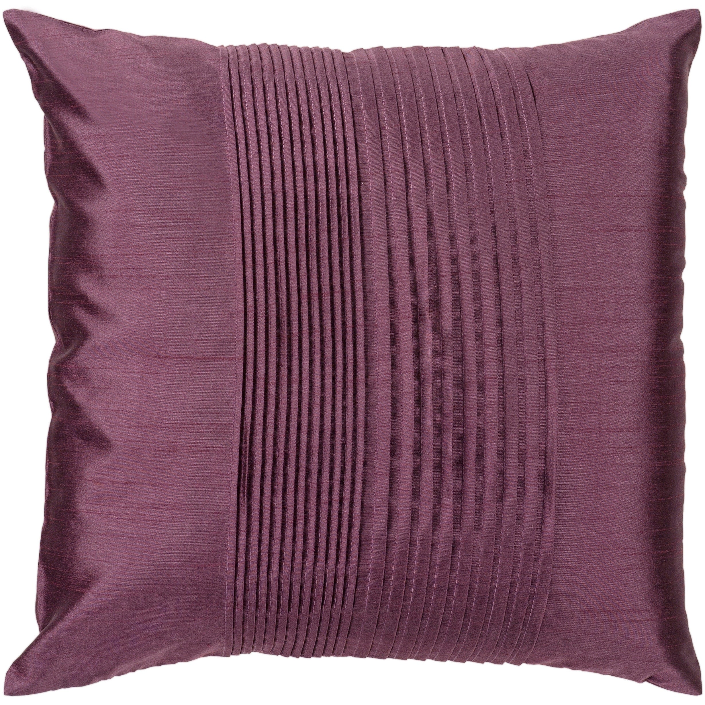 Livabliss Hind Pleated Square 22-inch Decorative Pillow