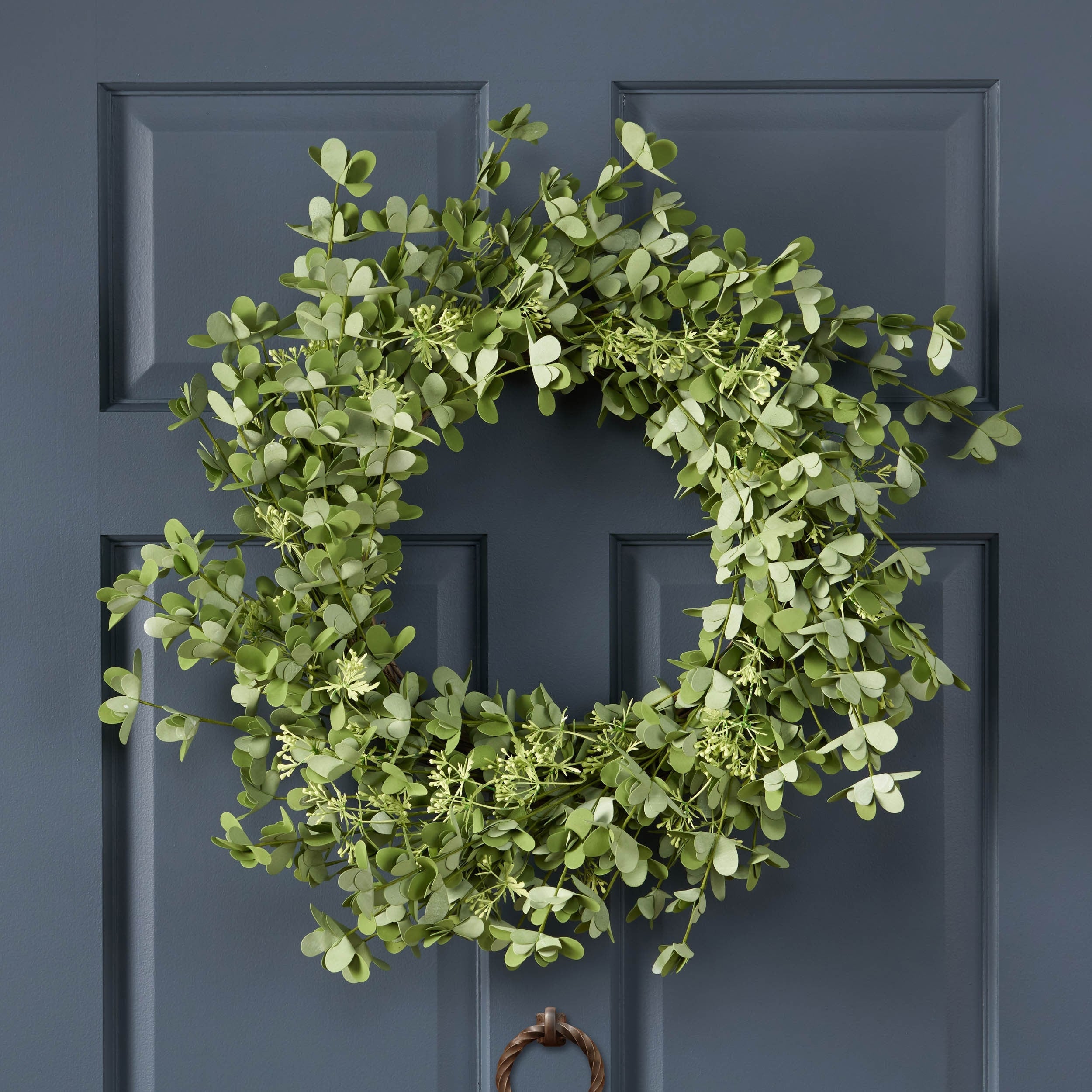 Dore 27 Creeping Woodsorrel Artificial Wreath by Christopher Knight Home