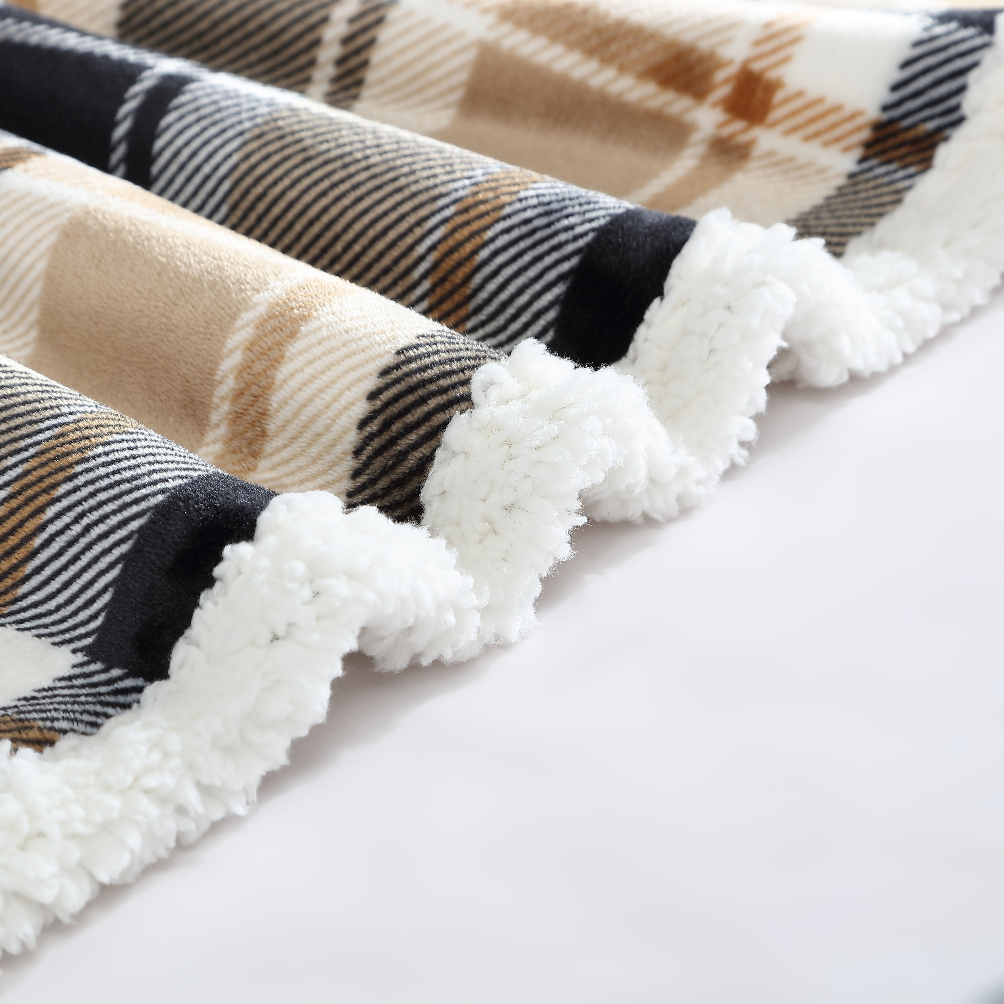 Eddie Bauer Ultra Plush Super Soft & Cozy- Reversible Throw Blankets