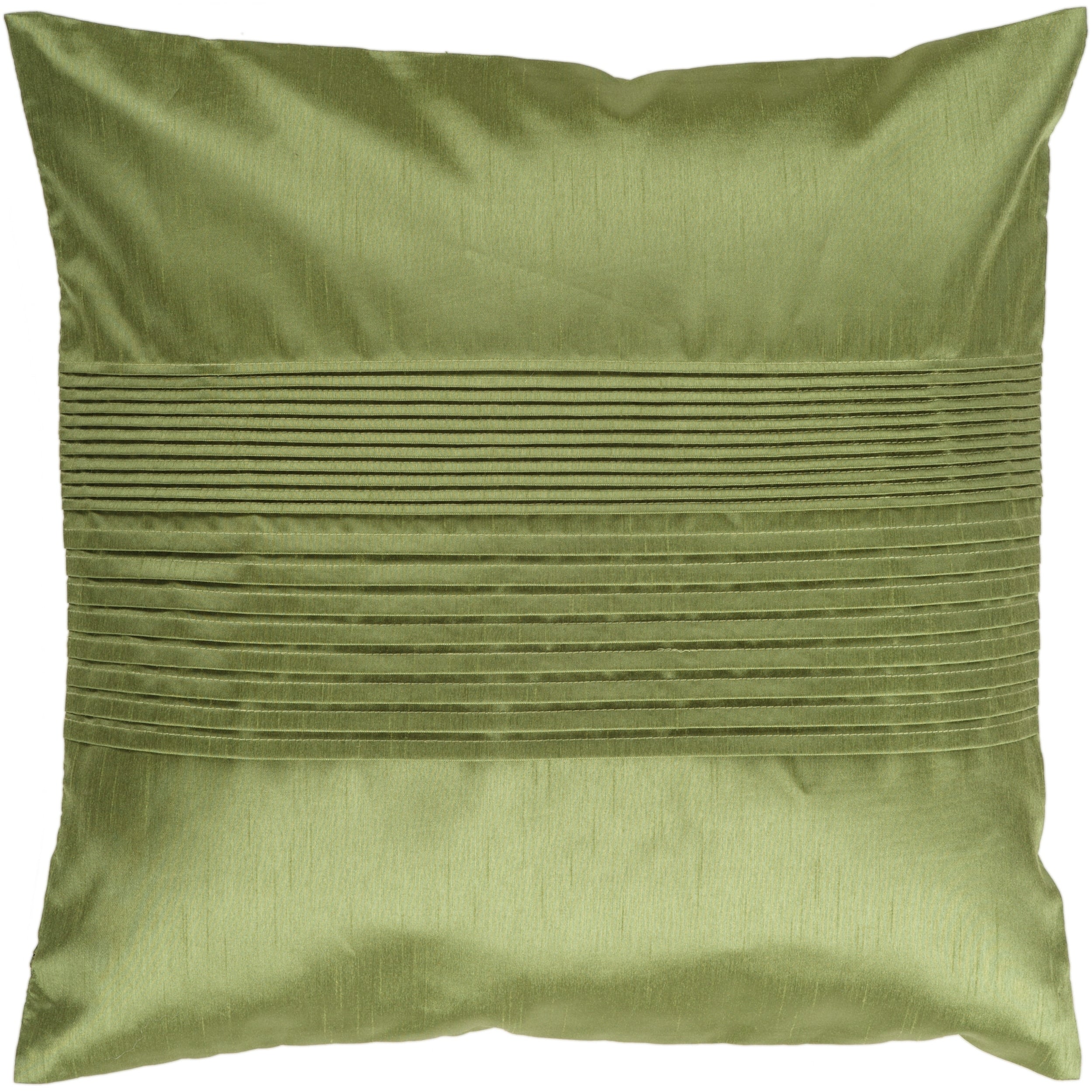 Livabliss Hind Pleated Square 22-inch Decorative Pillow