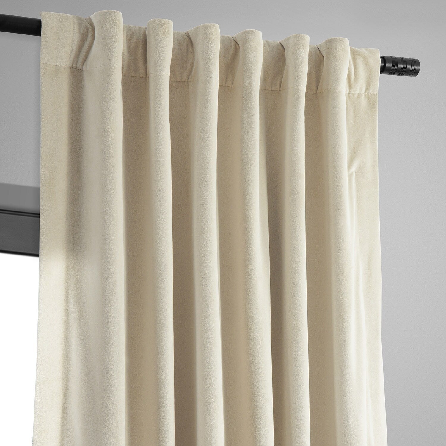 Exclusive Fabrics Signature Blackout Velvet Curtain (1 Panel)