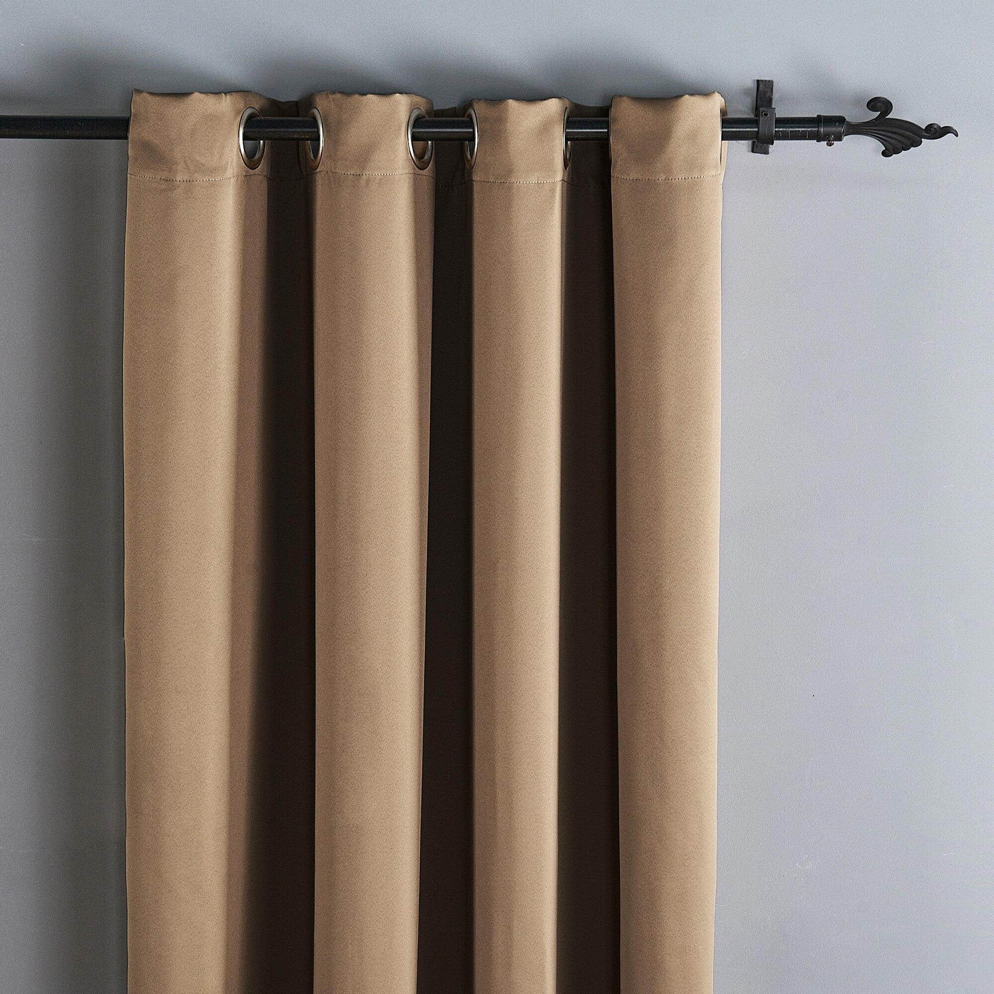 Blackout Window Panel Curtain Set (2 Panels and 2 matching Tie Backs)