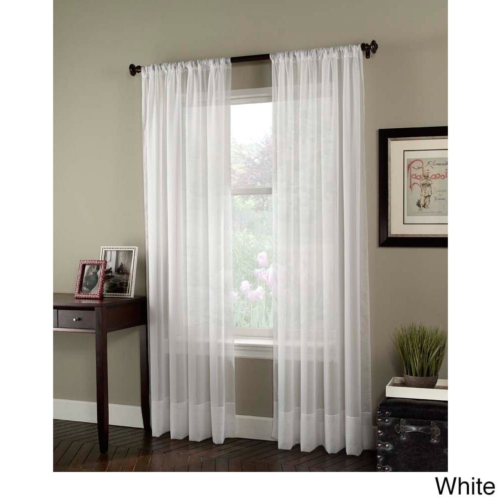 Soho Voile Lightweight Sheer Curtain Panel