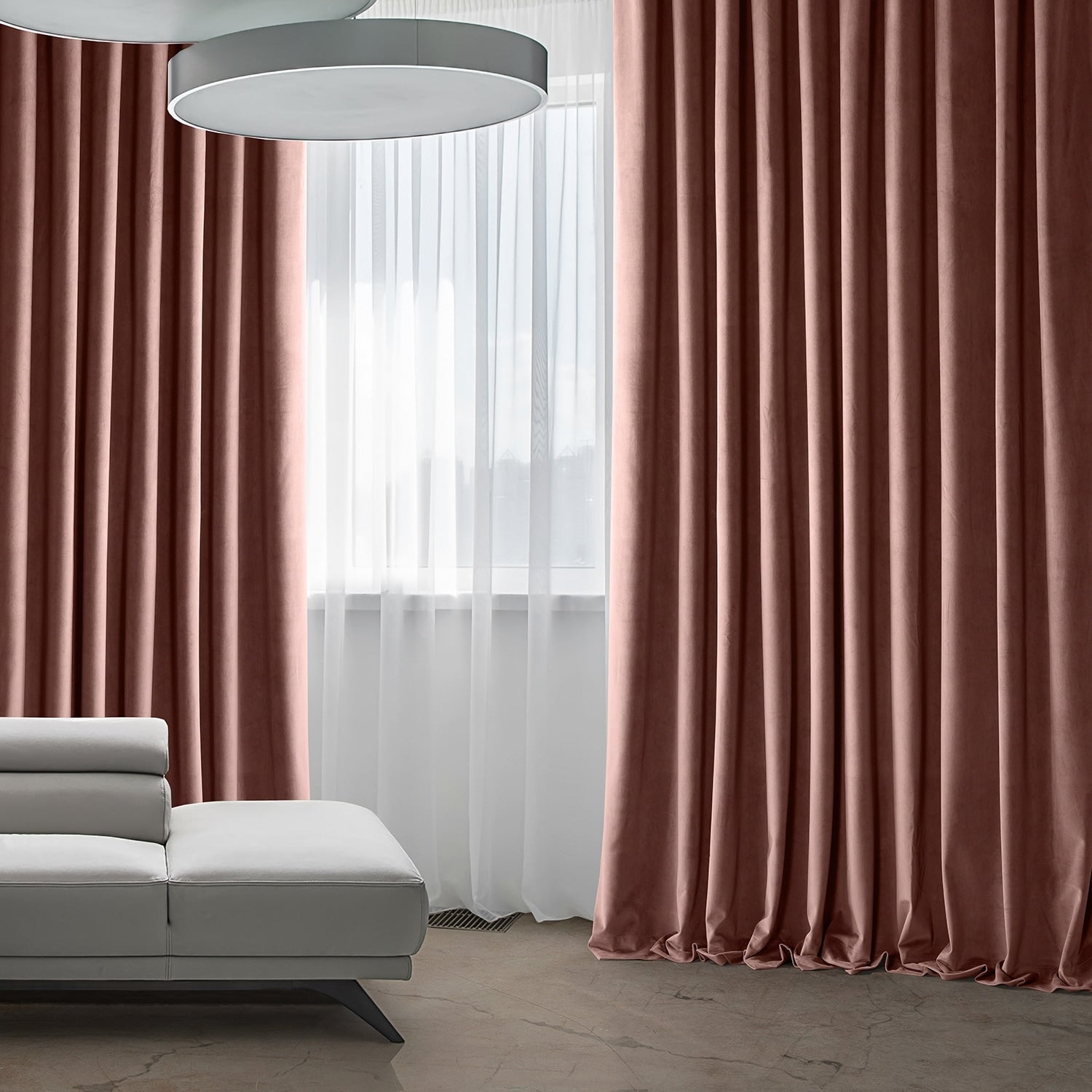 Exclusive Fabrics Heritage Plush Velvet Room Darkening Curtains (1 Panel) Luxury Velvet Curtains for Bedroom & Living Room.