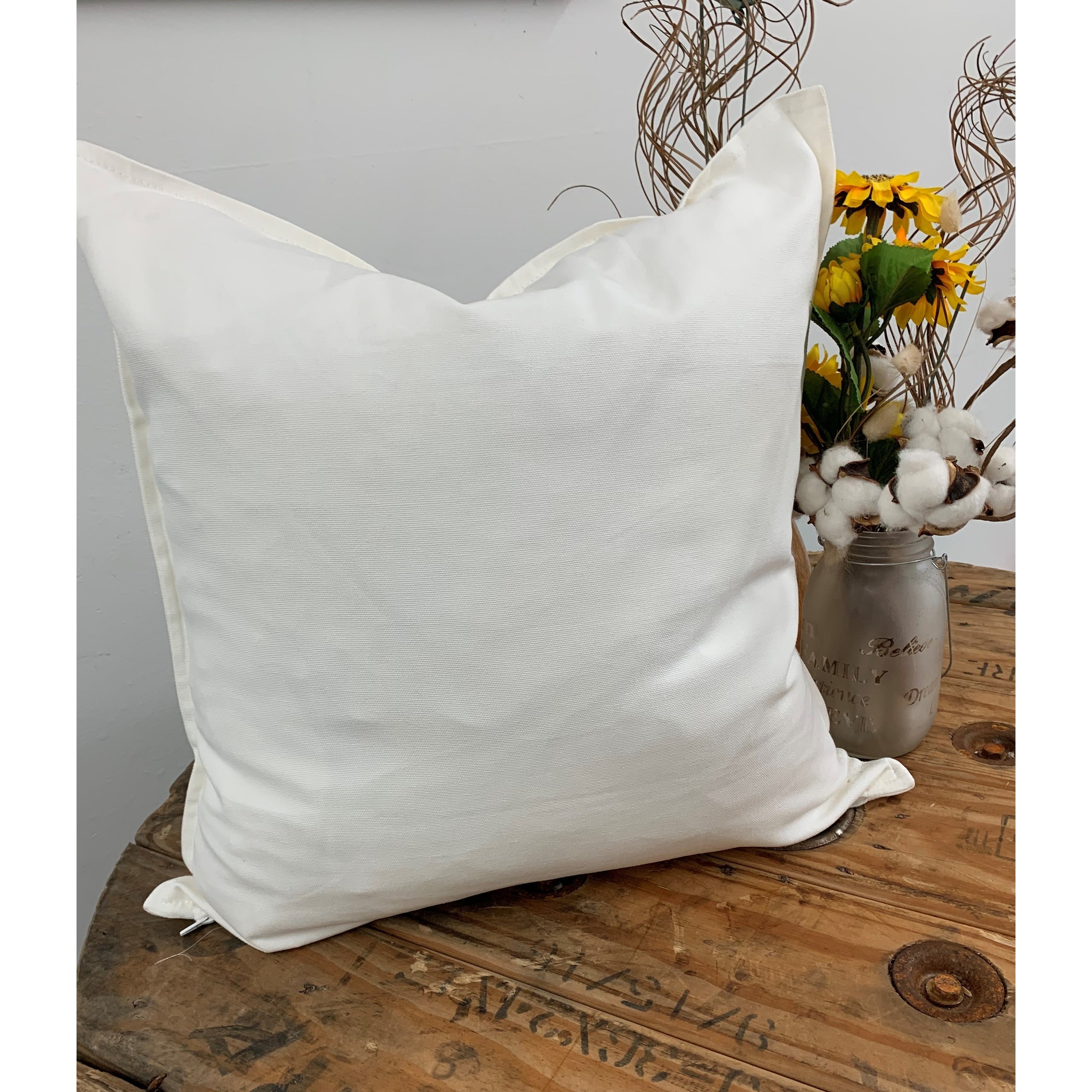 Solid Cotton Pillow