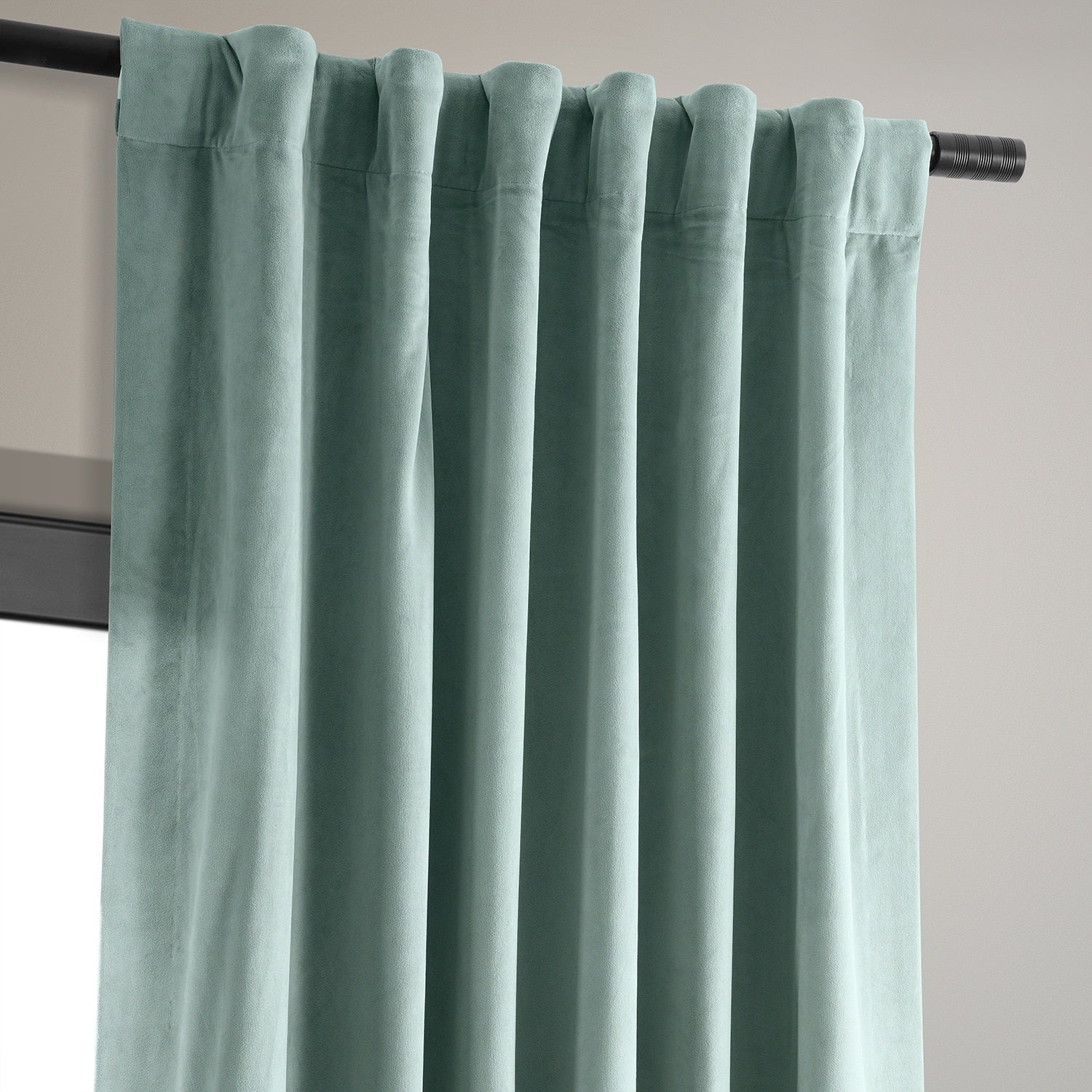 Exclusive Fabrics Signature Blackout Velvet Curtain (1 Panel)