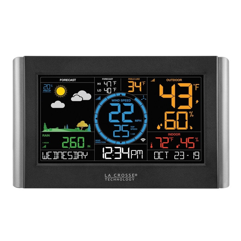 La Crosse Technology Color Wireless WIFI Professional Weather Station