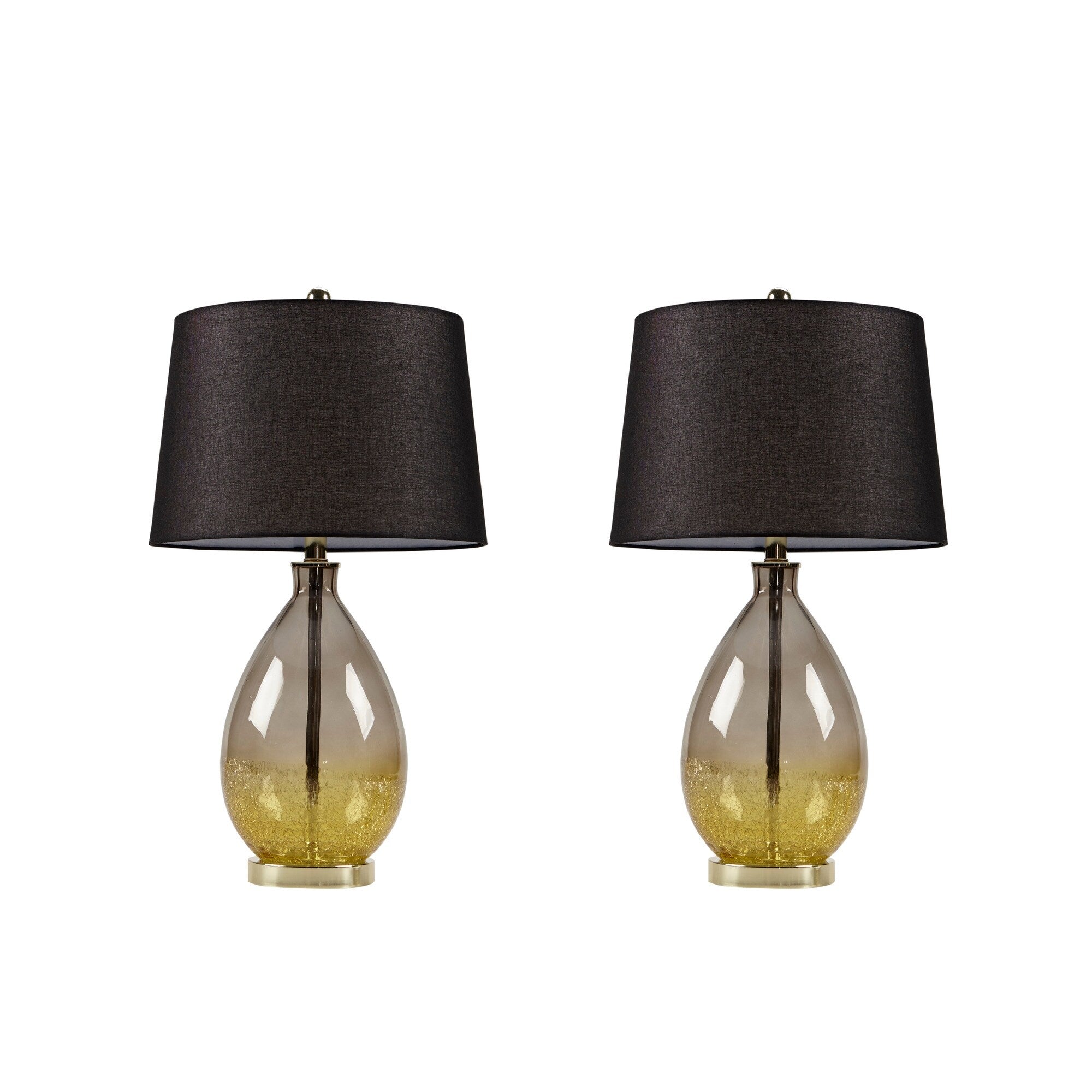 510 Design Cortina Ombre Glass Table Lamp, Set of 2