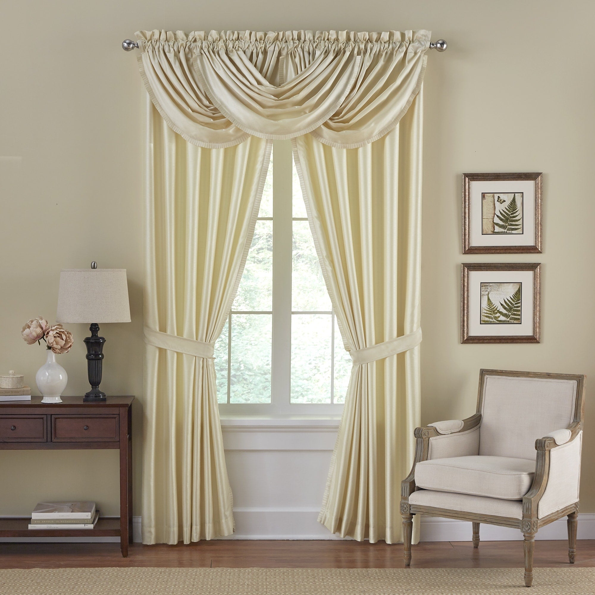 Elrene Versailles Pleated Blackout Curtain Panel