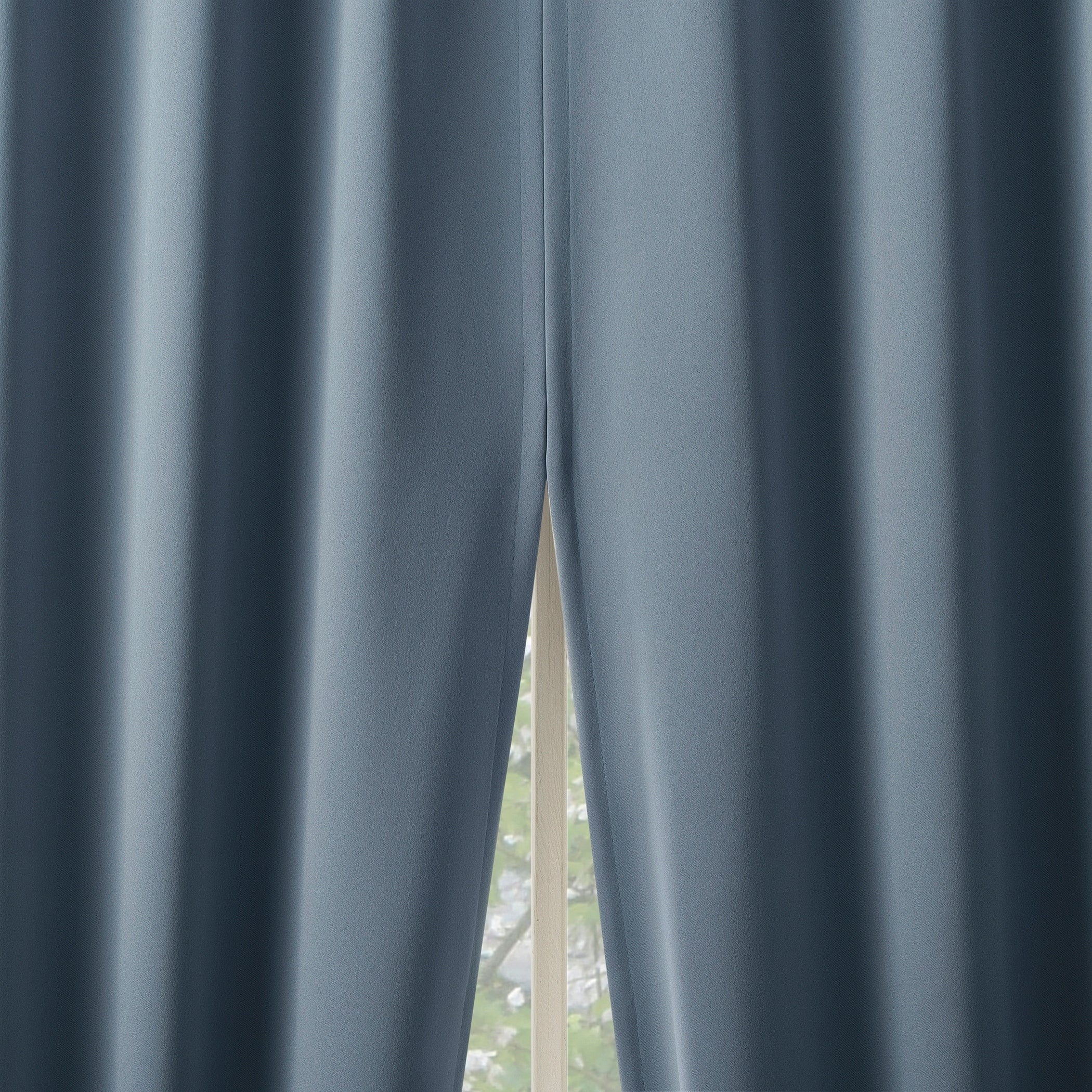 Sun Zero Aria 2-pack Magnetic Closure Theater Grade Total Blackout Back Tab 2-Piece Curtain Panel Pair