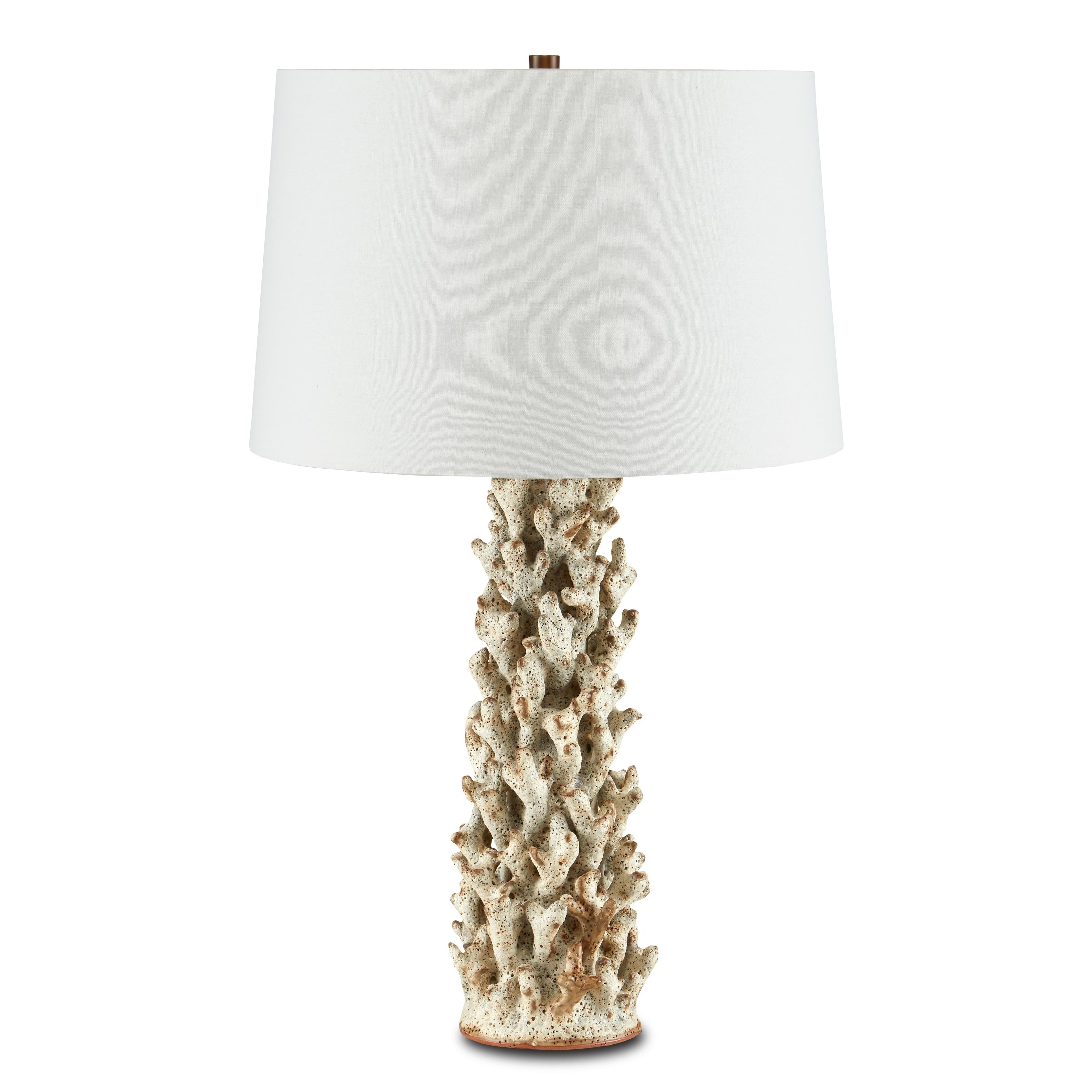 Currey & Company Staghorn Coral Table Lamp - 31h x 19dia