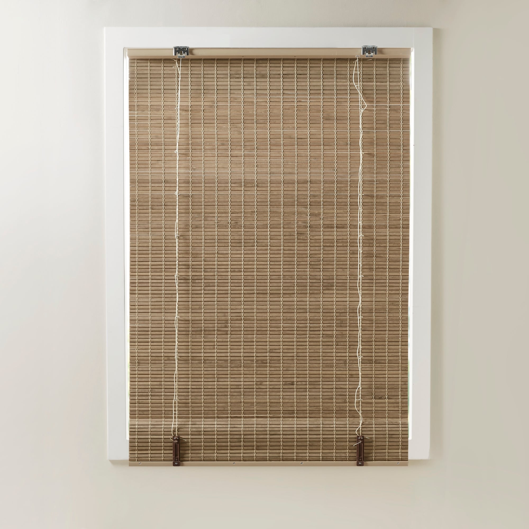 Madison Park Lyndon Bamboo Light Filtering Roman Shade